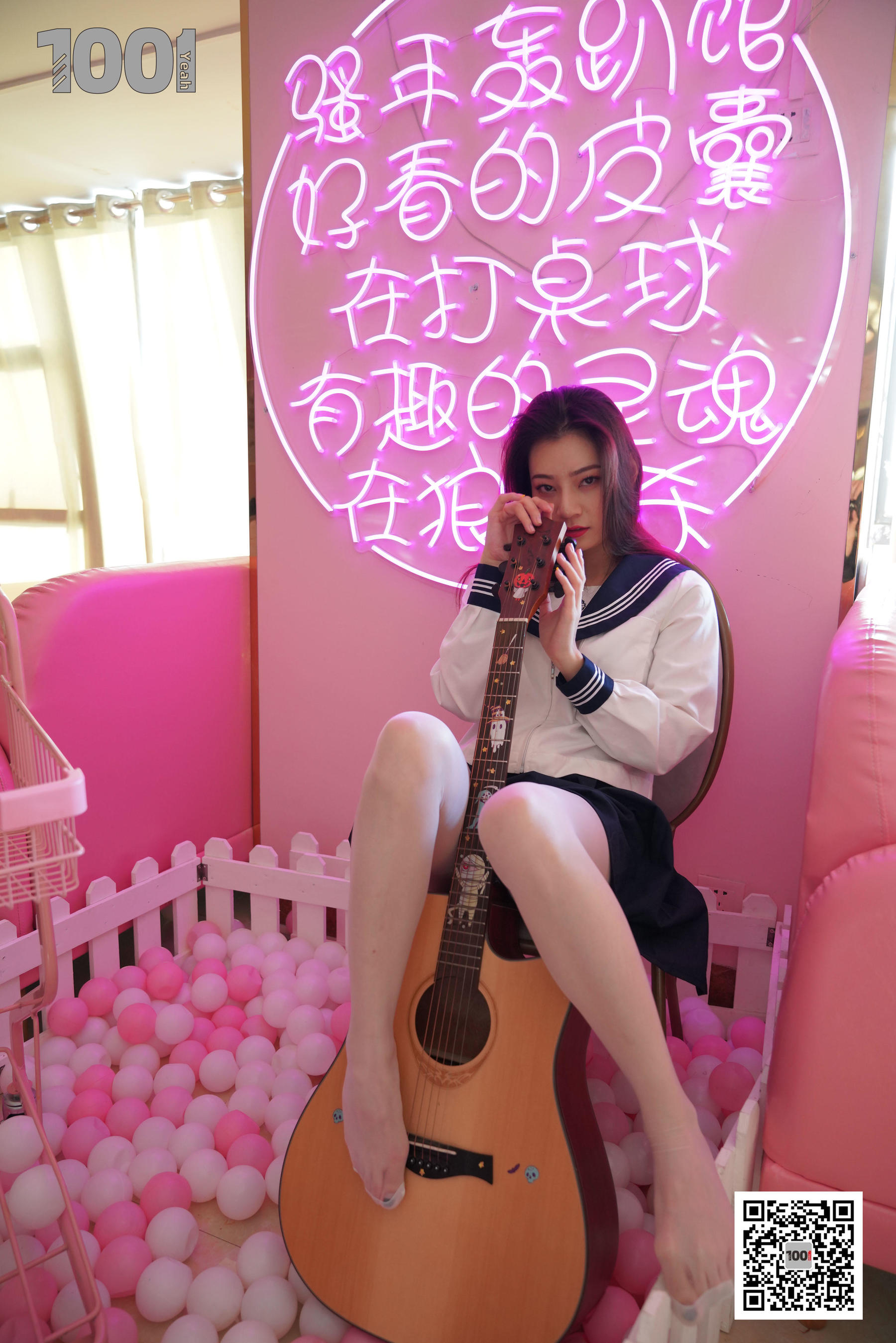 模特：真真《逃课的JK少女3》-图12