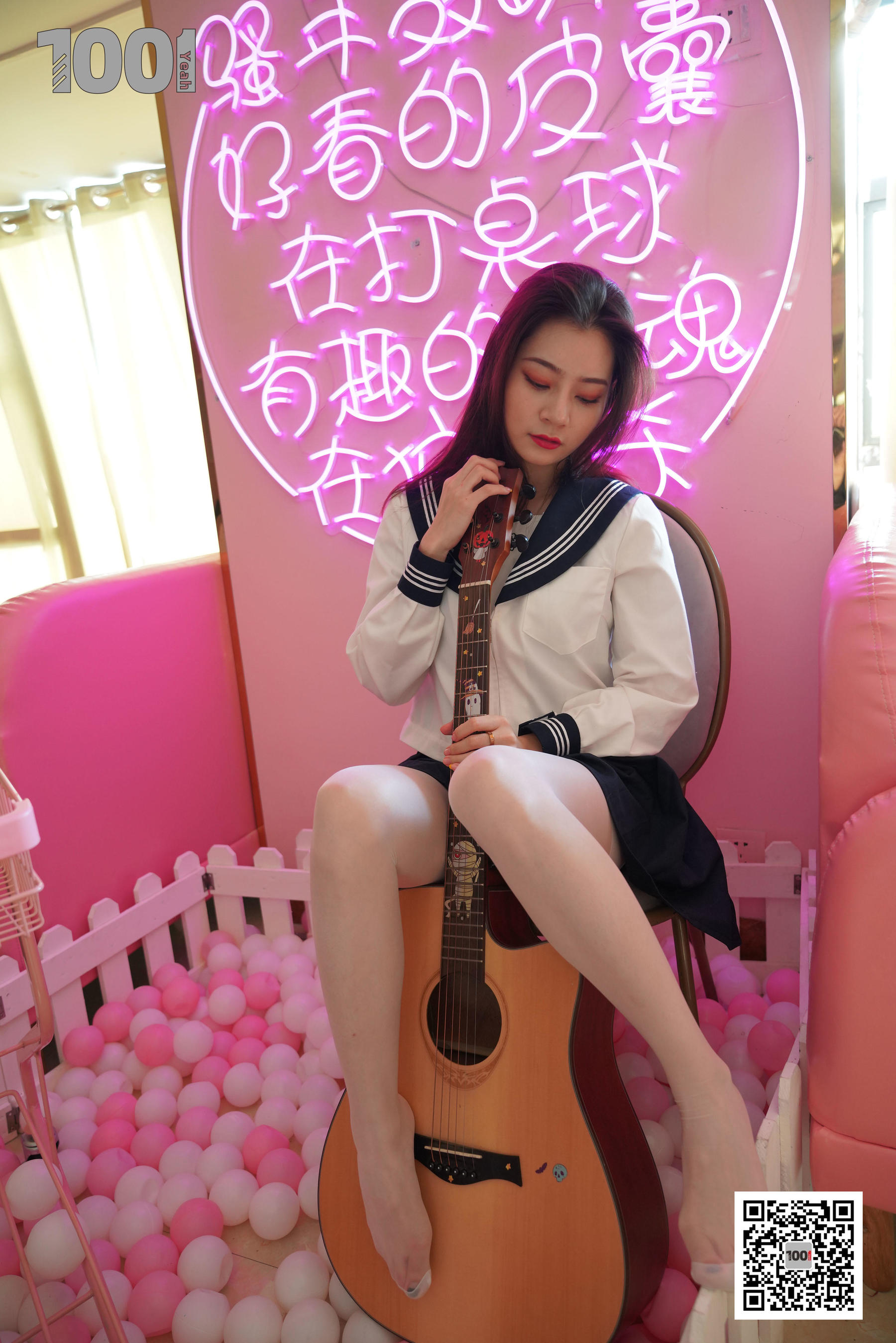 模特：真真《逃课的JK少女3》-图13