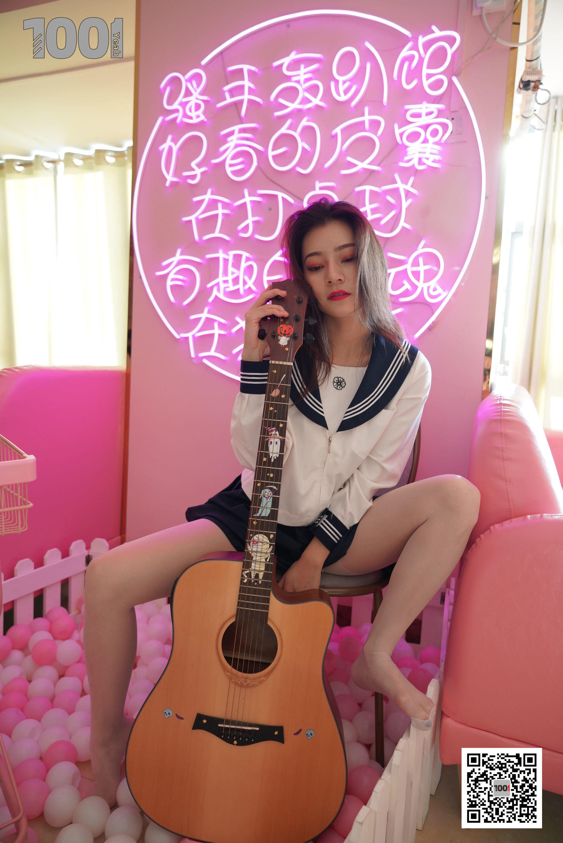 模特：真真《逃课的JK少女3》-图14