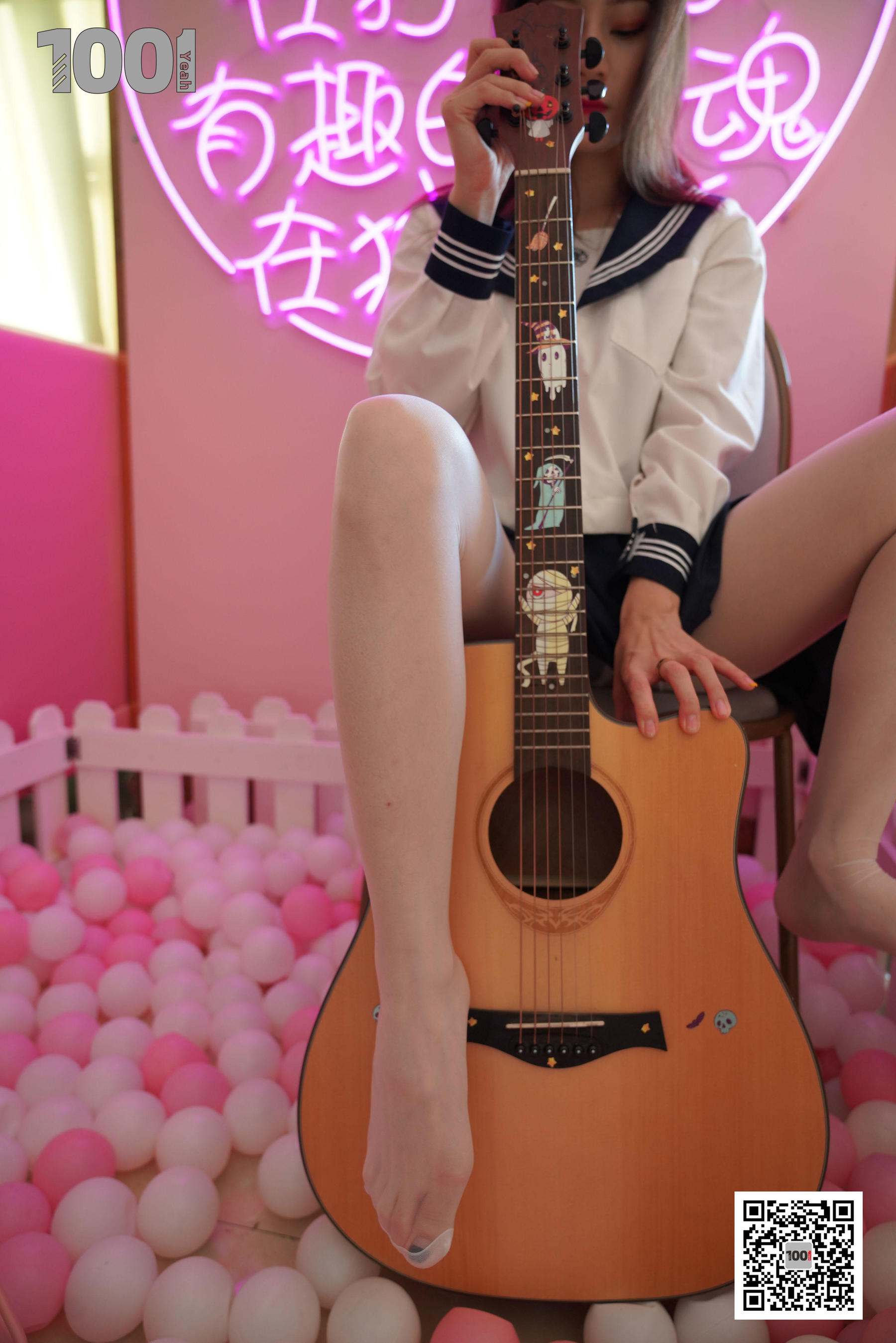模特：真真《逃课的JK少女3》-图16