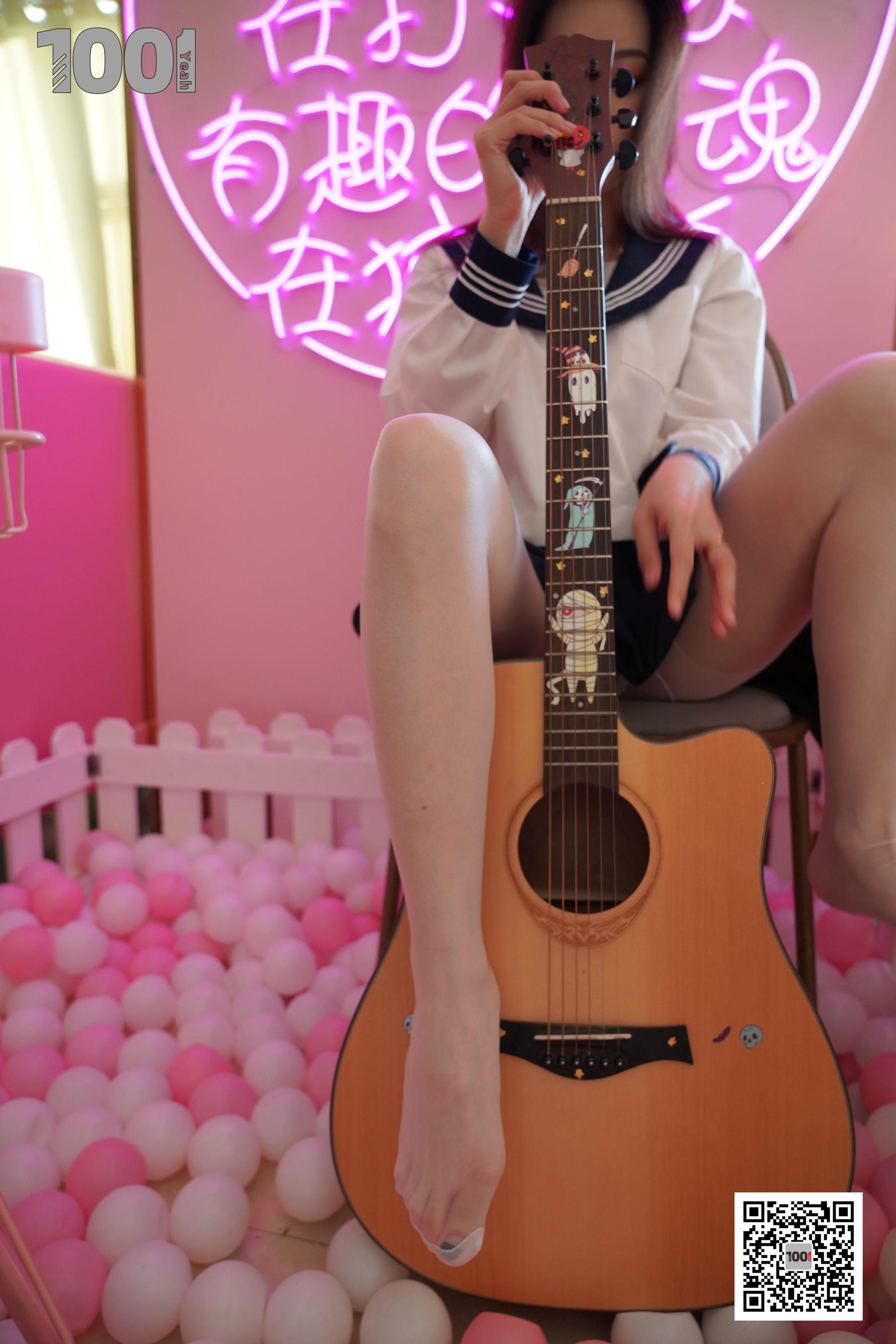 模特：真真《逃课的JK少女3》-图17