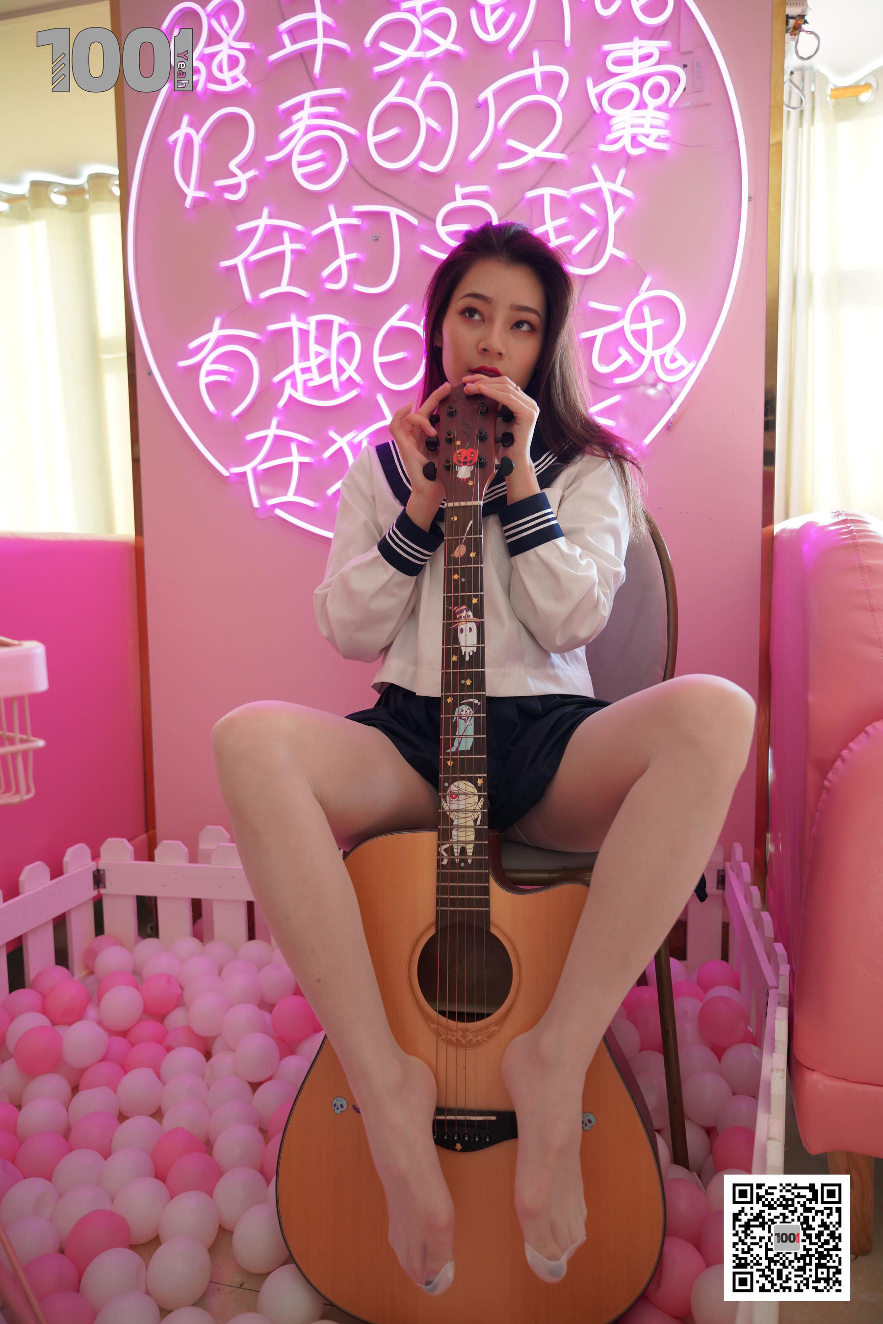 模特：真真《逃课的JK少女3》-图20