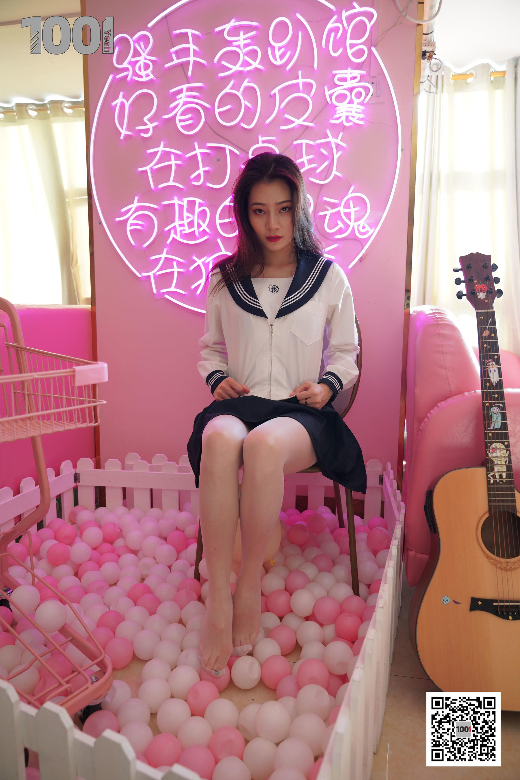 模特：真真《逃课的JK少女3》-图33