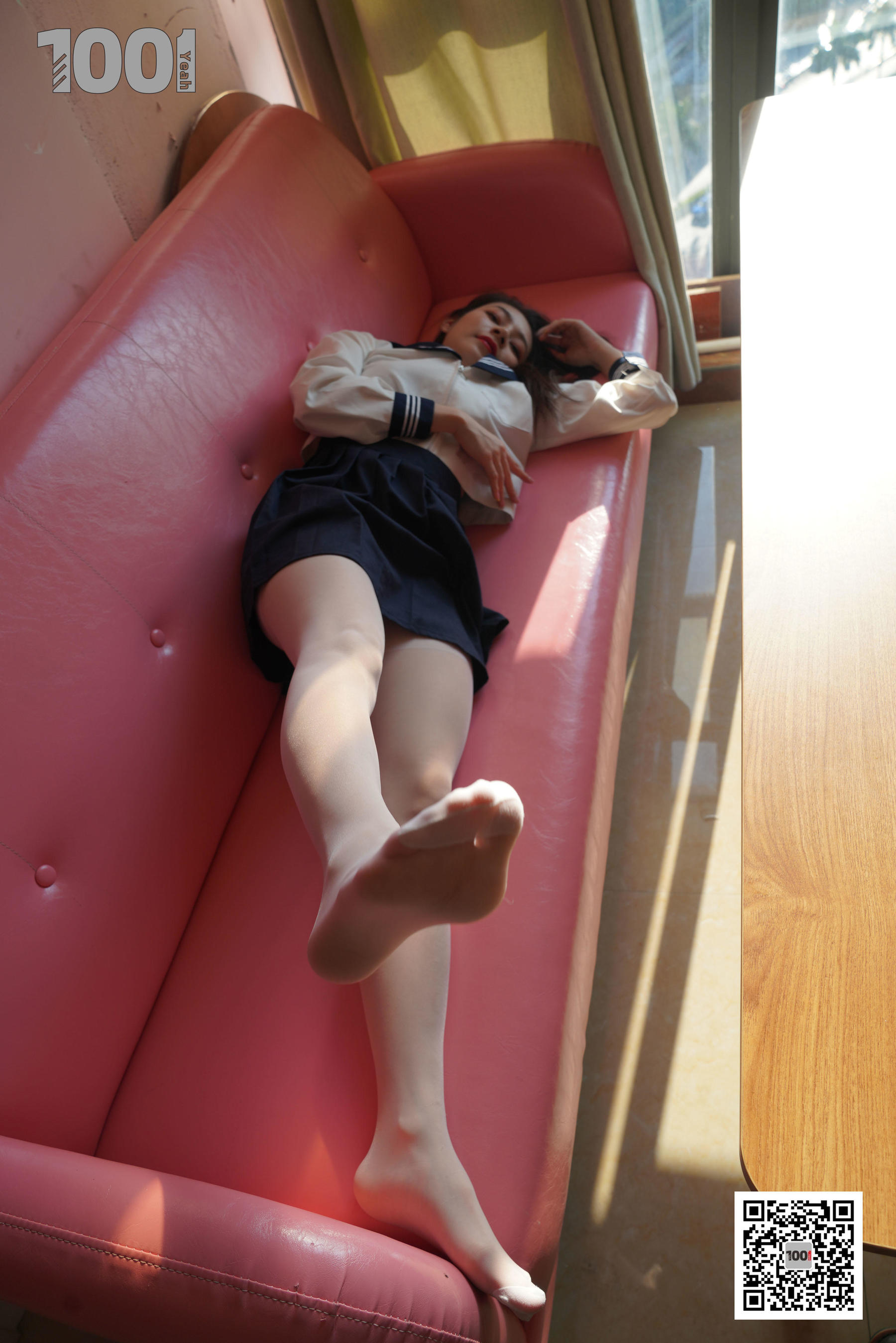模特：真真《逃课的JK少女3》-图38