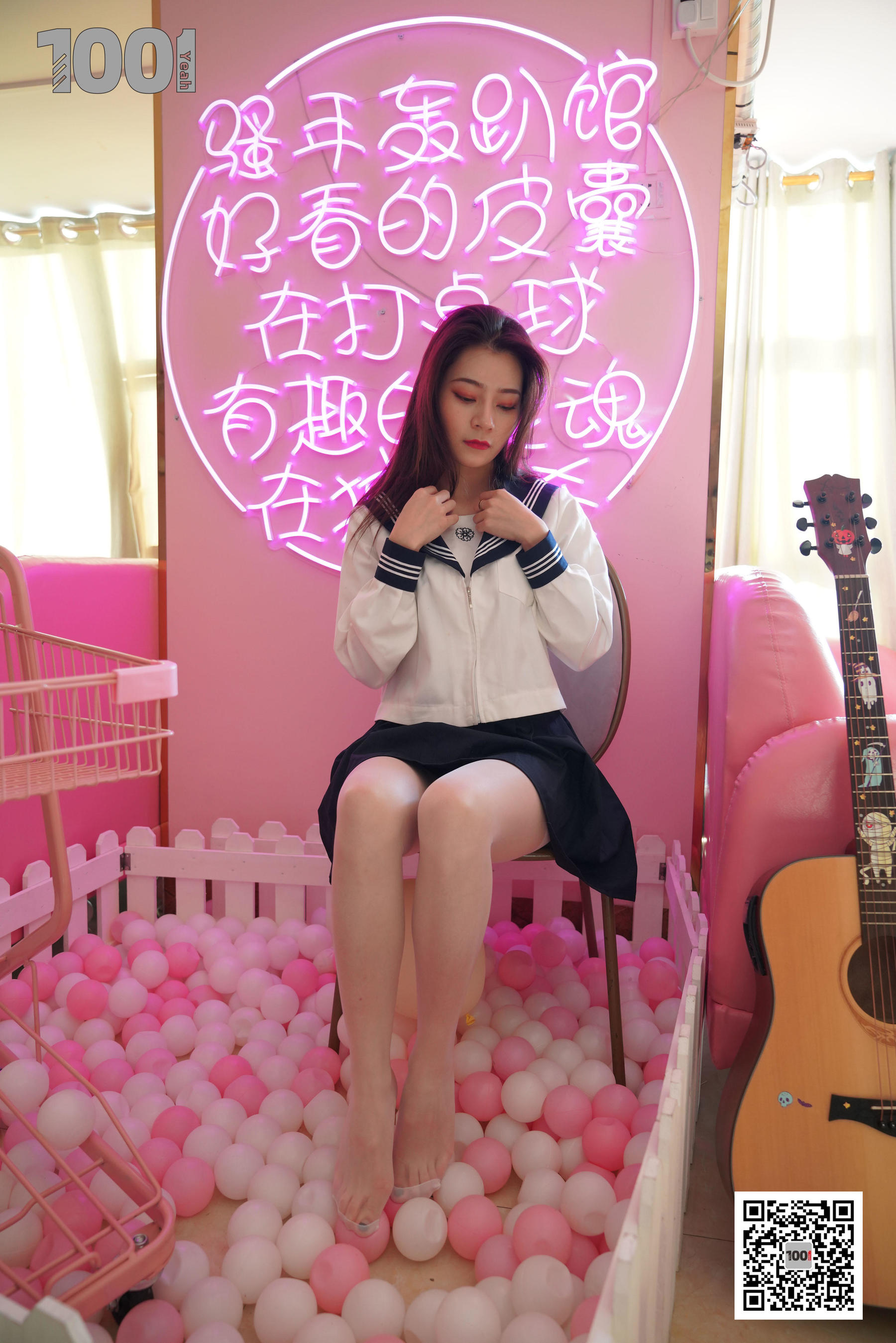 模特：真真《逃课的JK少女3》-图55