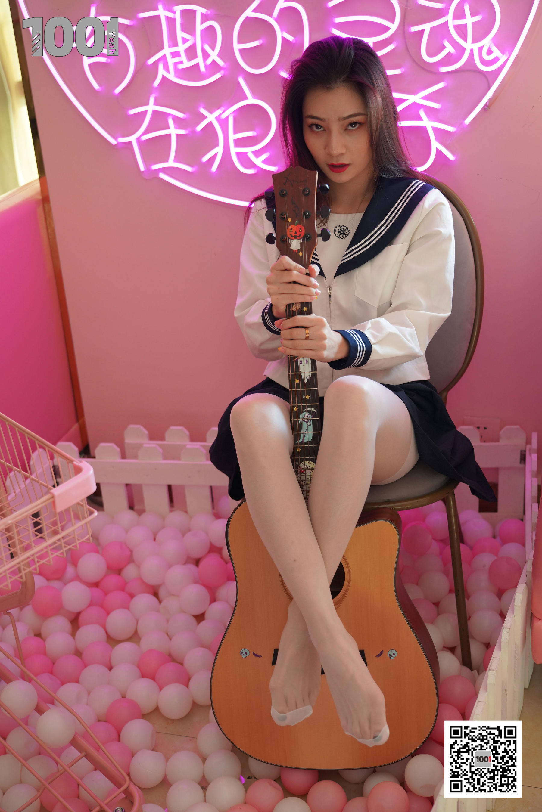 模特：真真《逃课的JK少女3》-图5