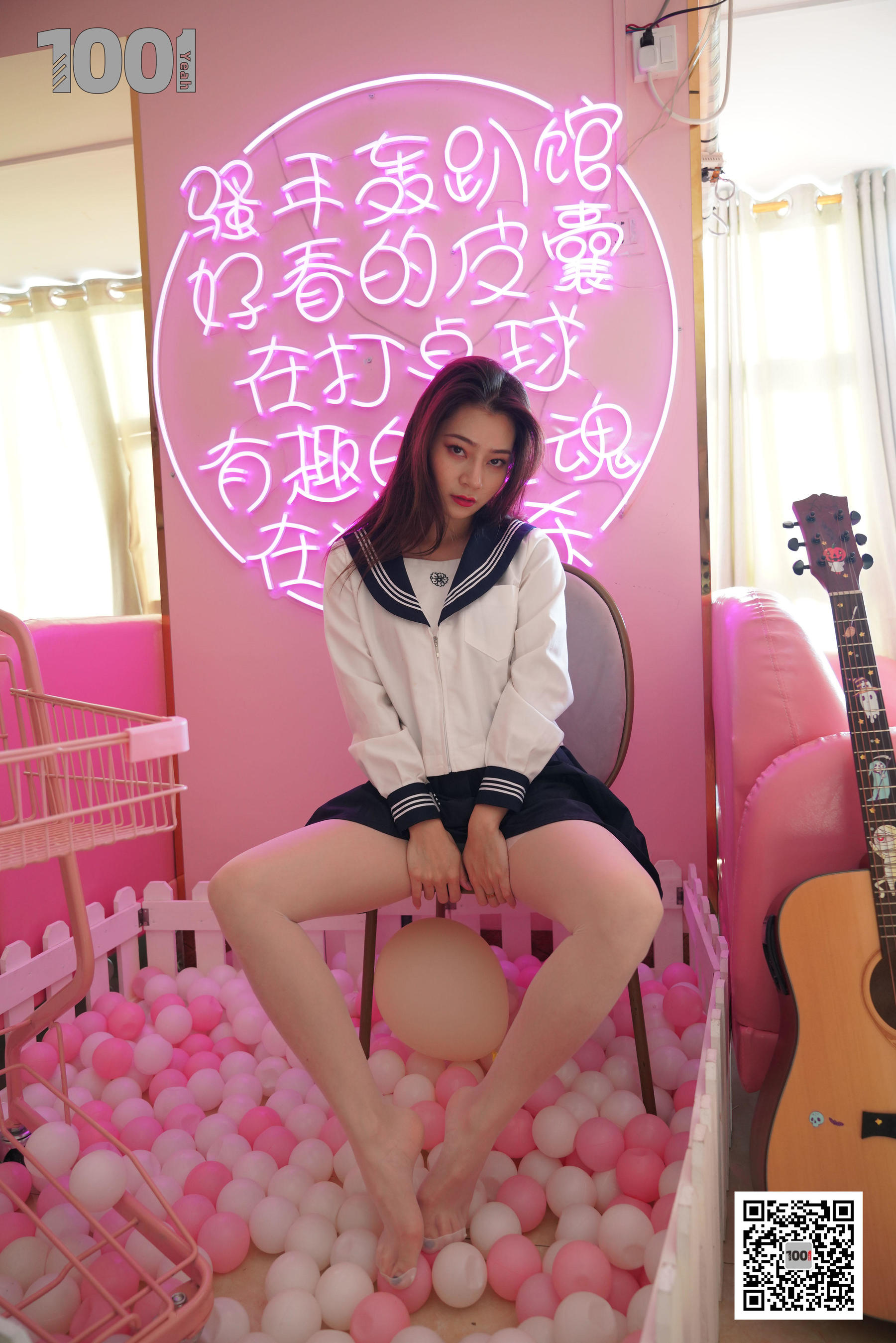 模特：真真《逃课的JK少女3》-图66