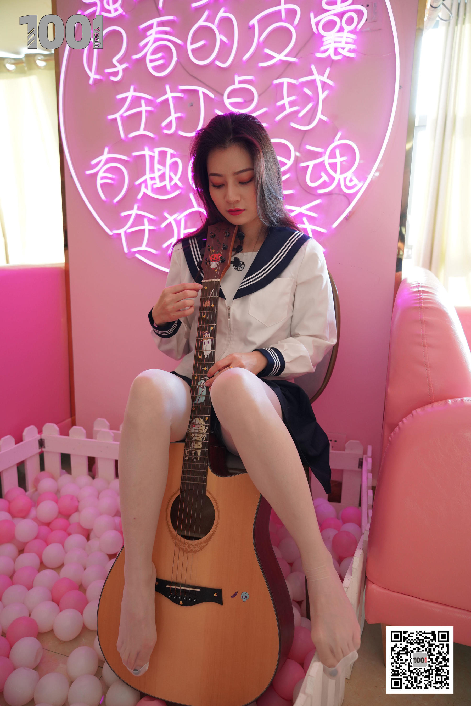 模特：真真《逃课的JK少女3》-图7