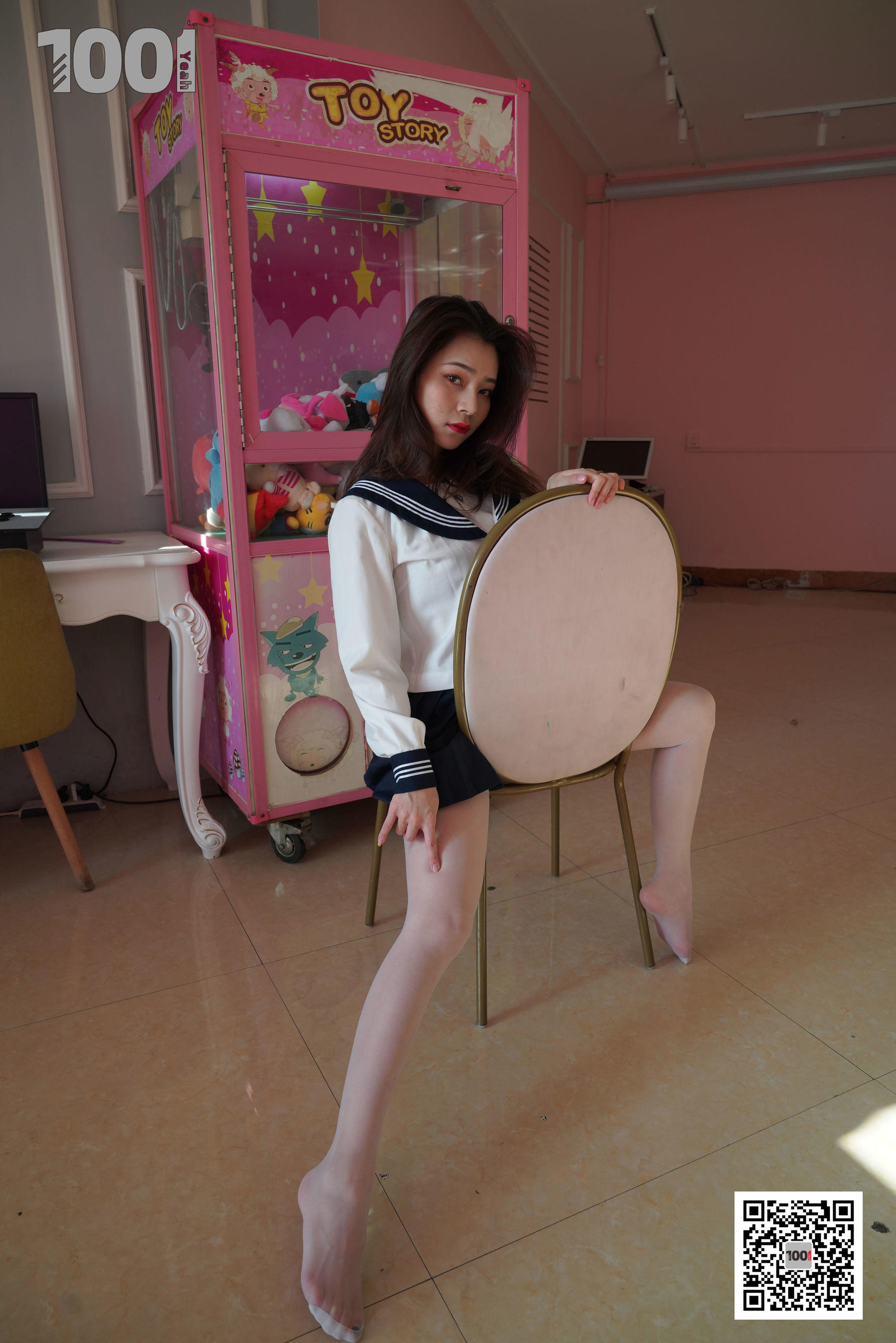 模特：真真《逃课的JK少女4》-图15