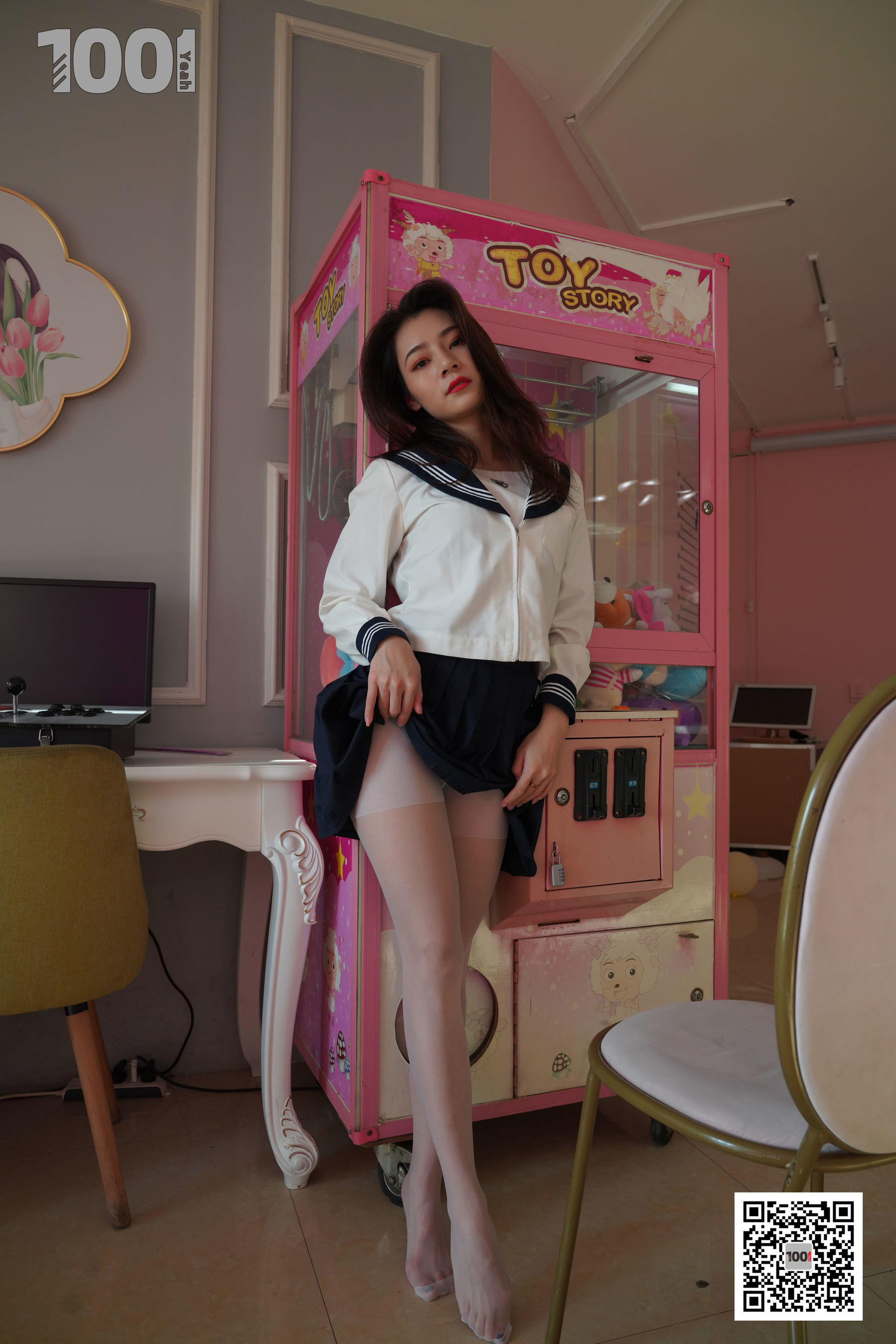 模特：真真《逃课的JK少女4》-图18