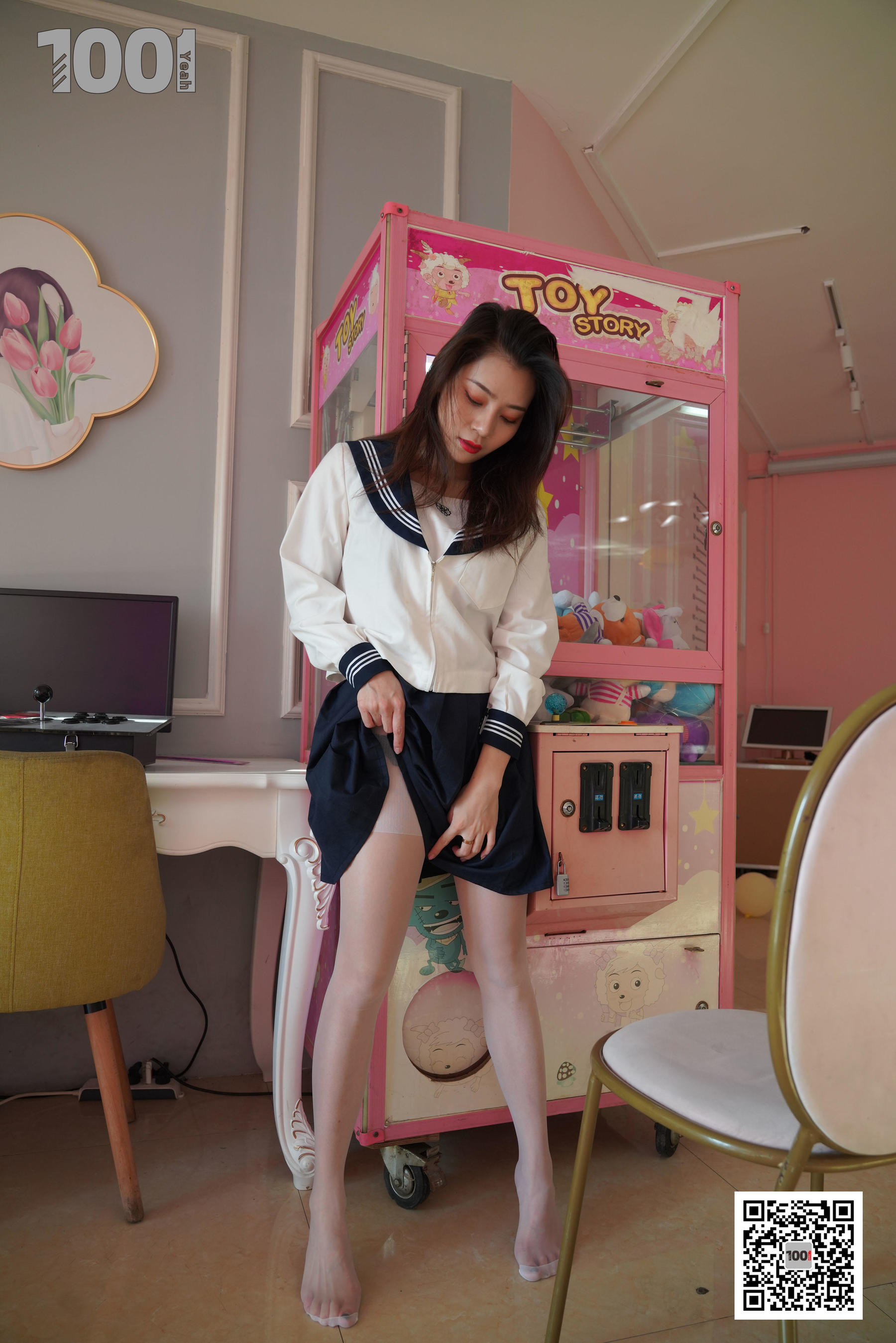 模特：真真《逃课的JK少女4》-图20