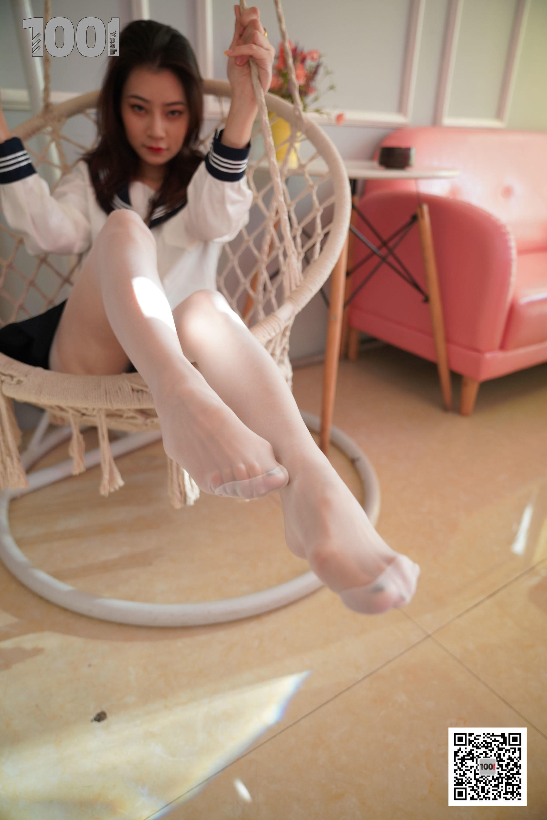模特：真真《逃课的JK少女4》-图31