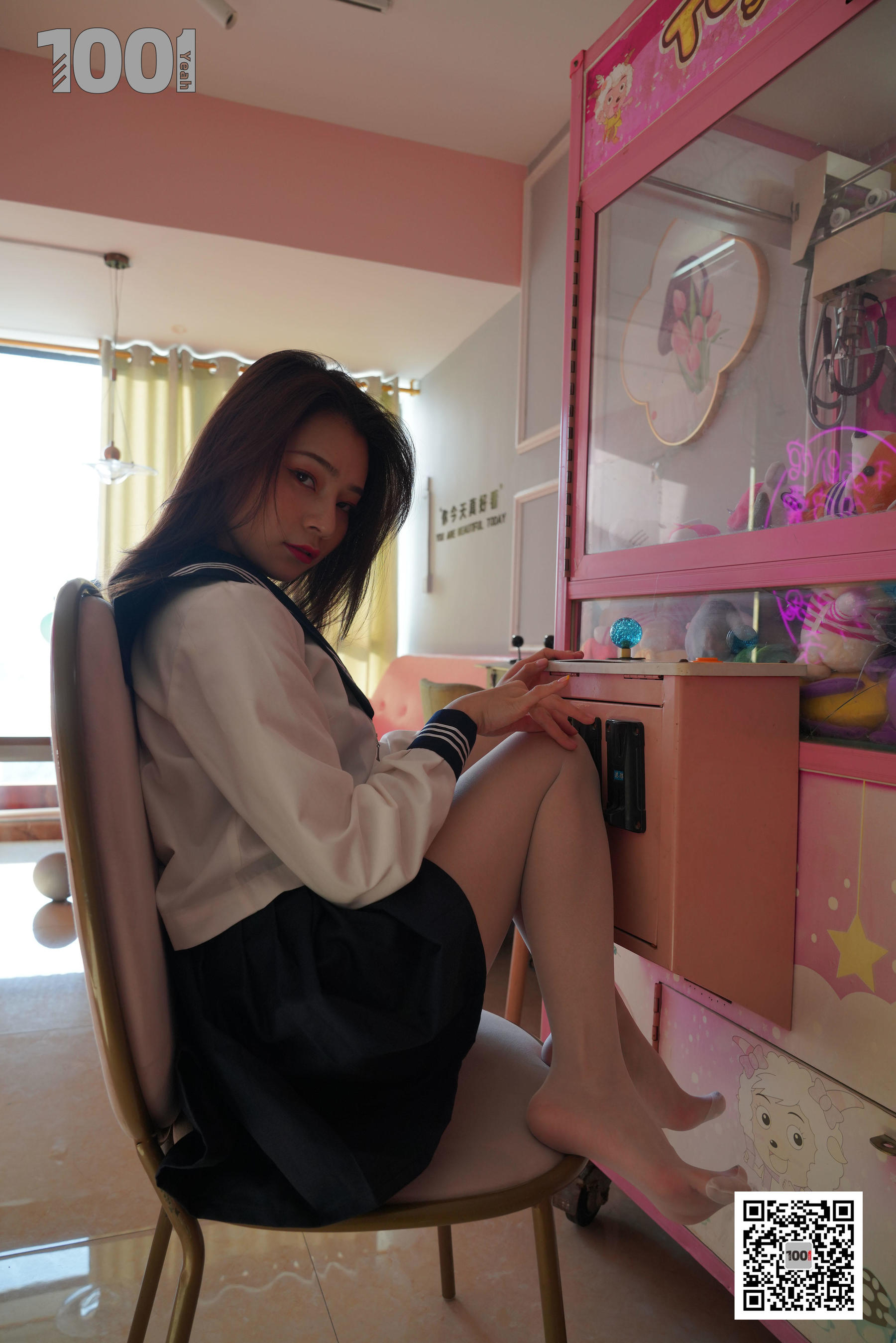 模特：真真《逃课的JK少女4》-图8