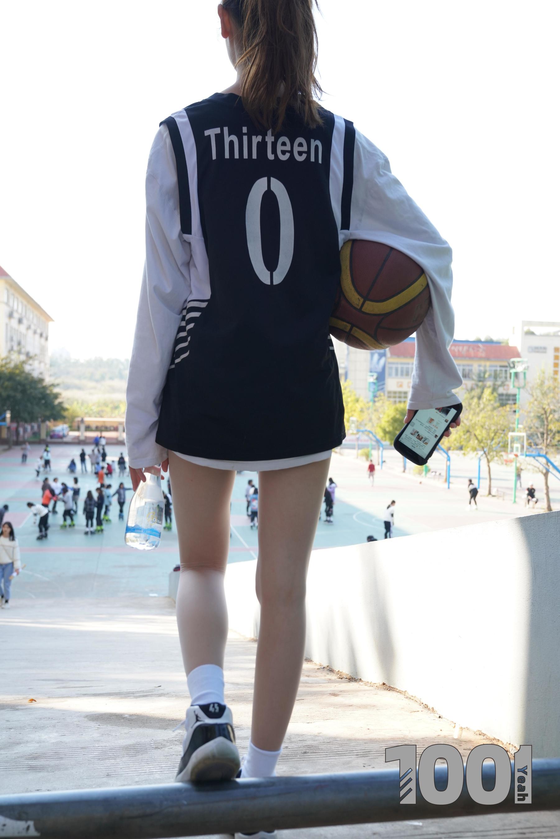模特：草莓《陪女朋友打篮球1》-图9