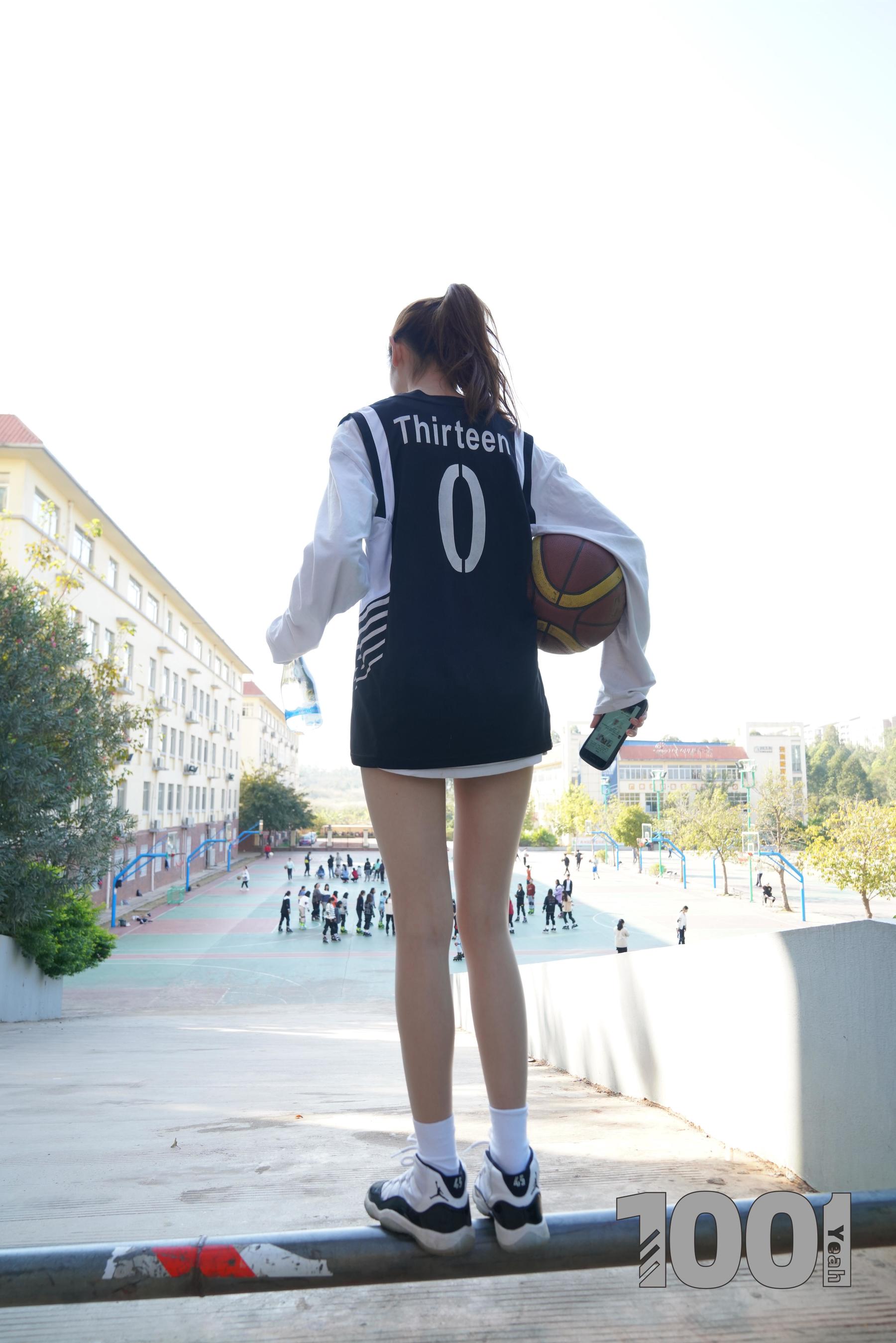 模特：草莓《陪女朋友打篮球1》-图14