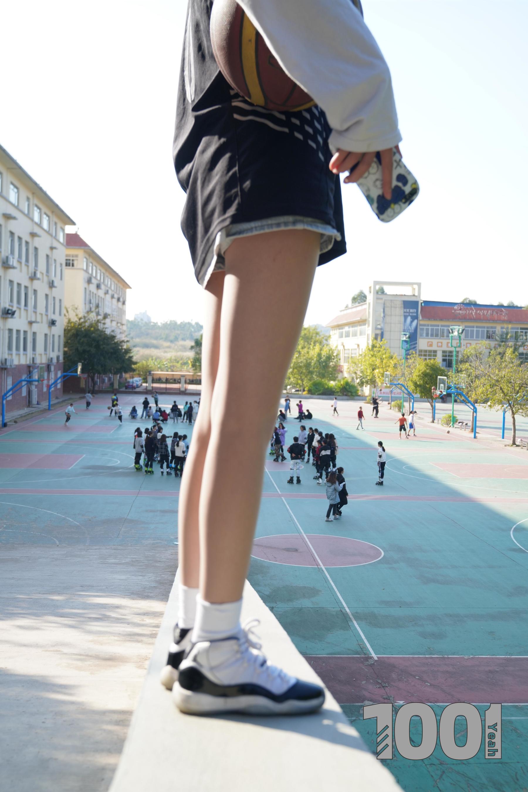 模特：草莓《陪女朋友打篮球1》-图18