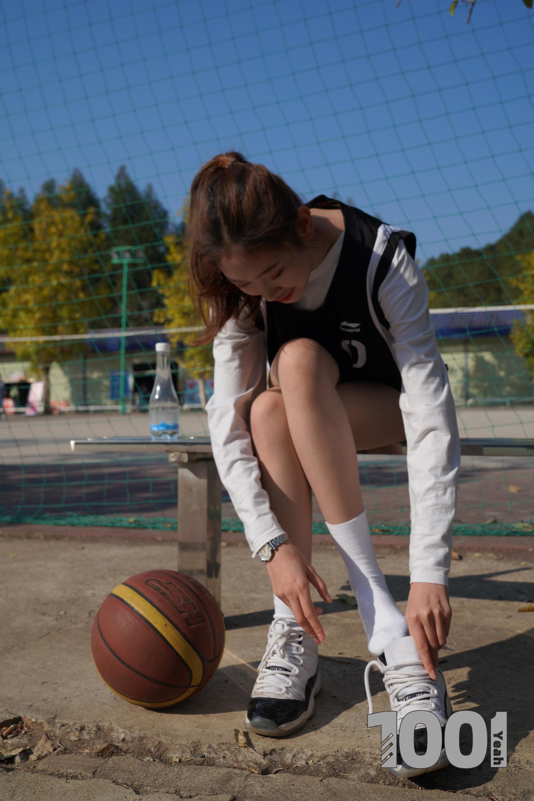 模特：草莓《陪女朋友打篮球1》-图42