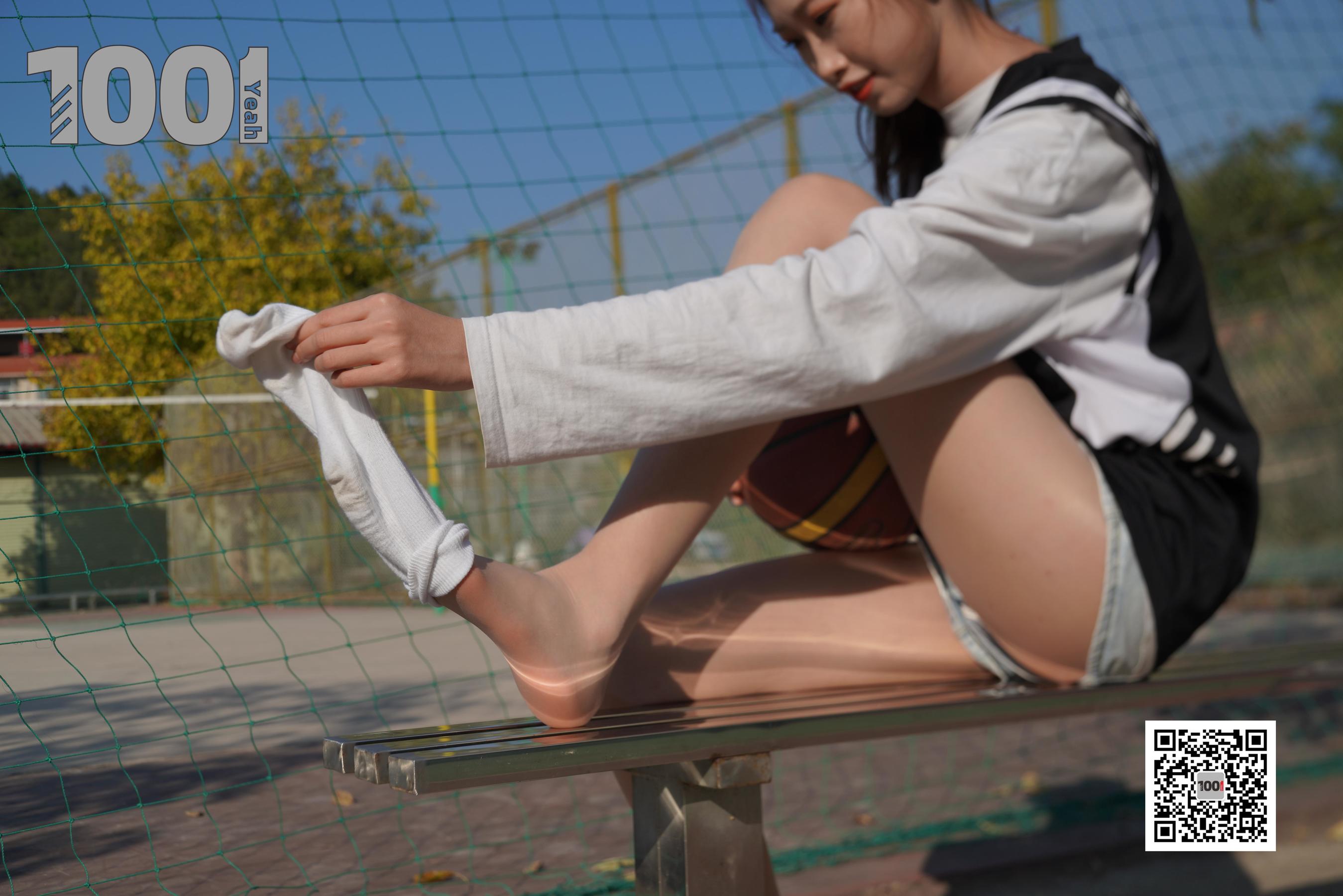 模特：草莓《陪女朋友打篮球4》-图6