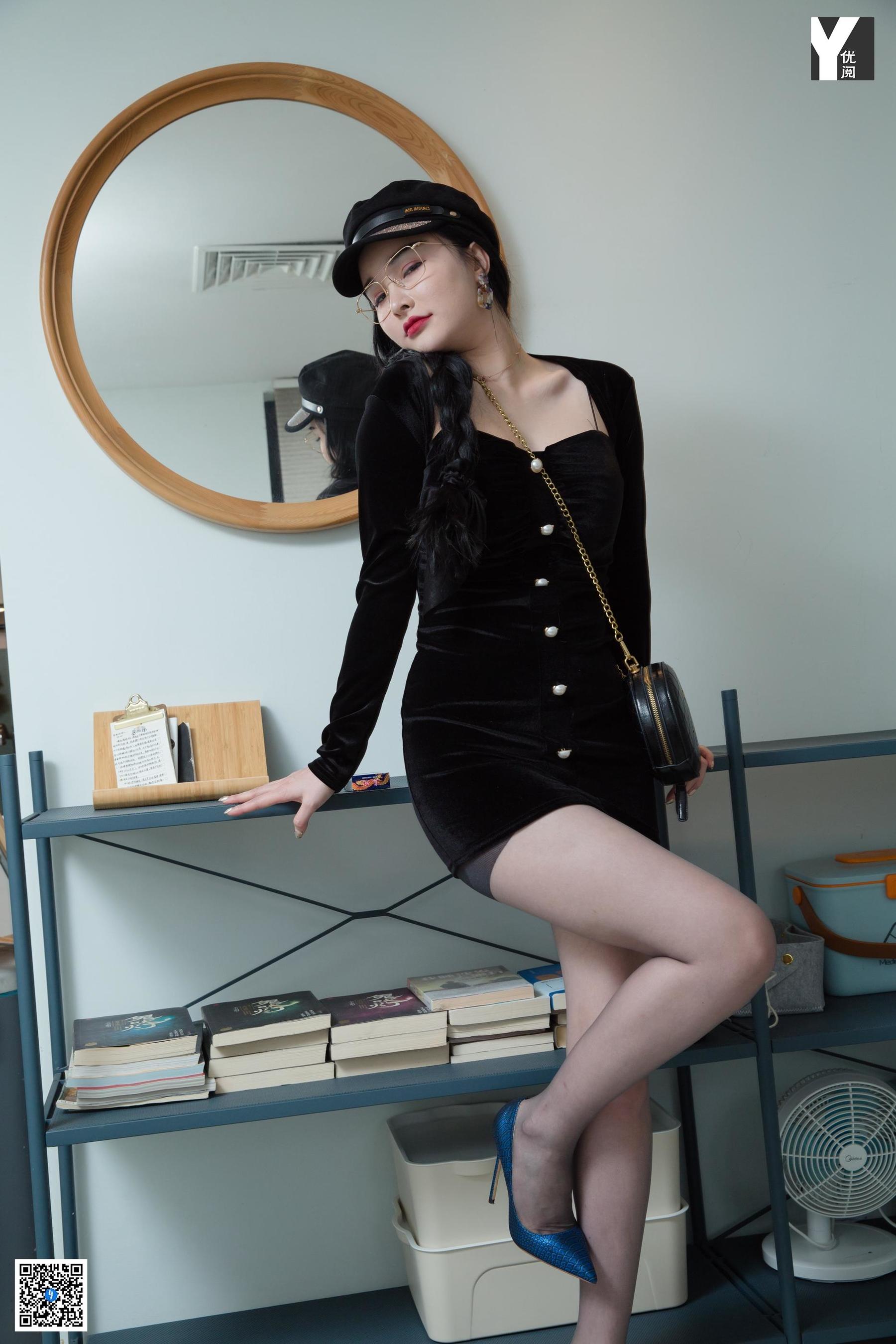 模特：九儿&羽西《黑色系姐妹淘》-图73