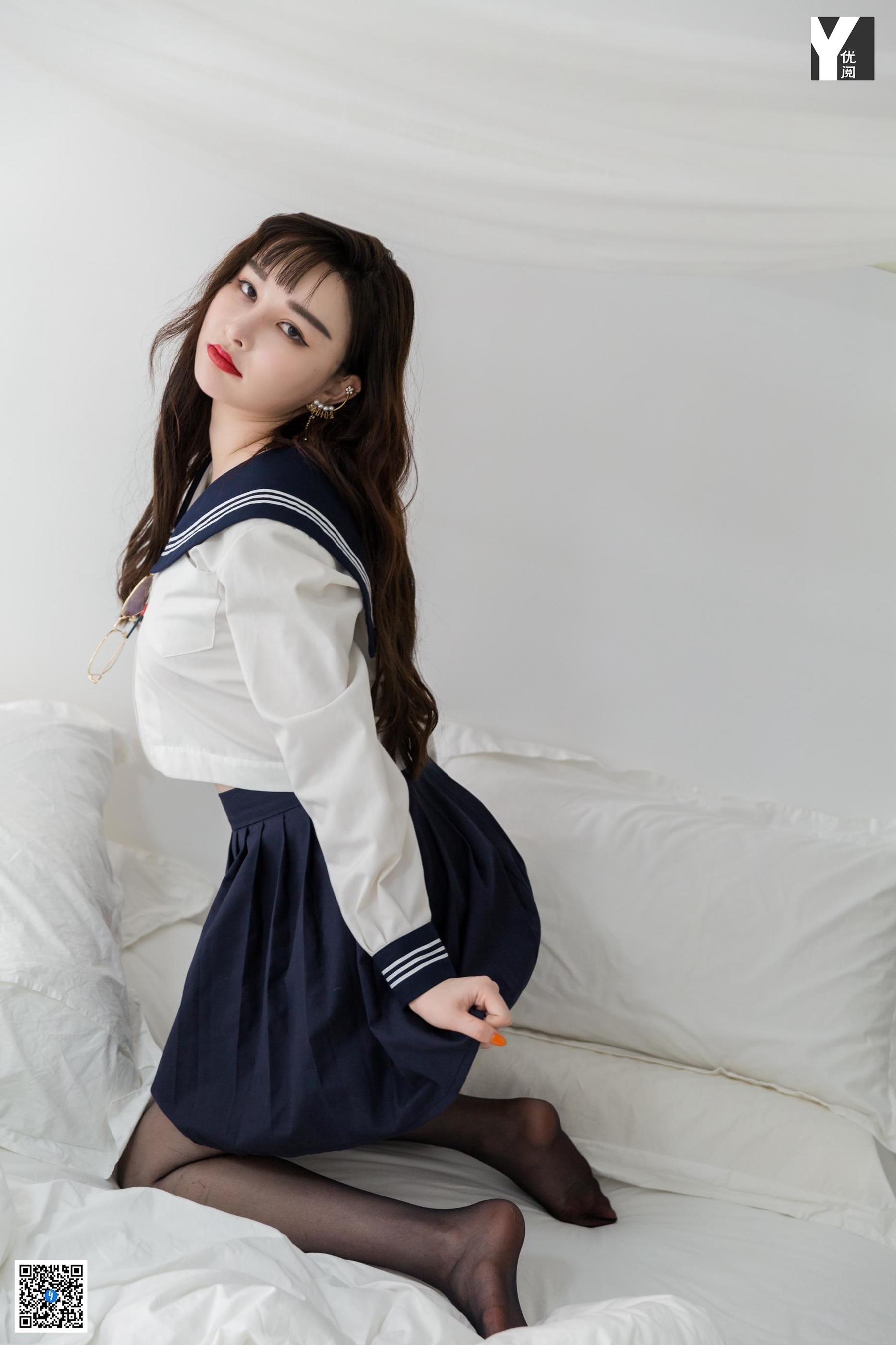 模特：喵姐《别惹坏学生》-图14