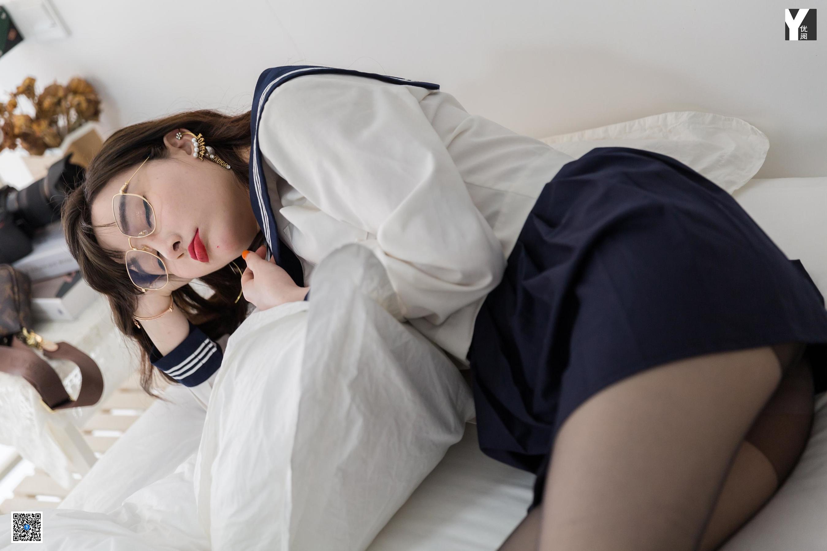 模特：喵姐《别惹坏学生》-图27