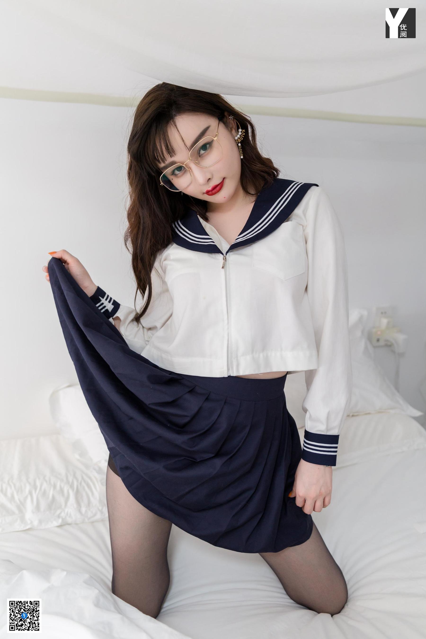 模特：喵姐《别惹坏学生》-图32