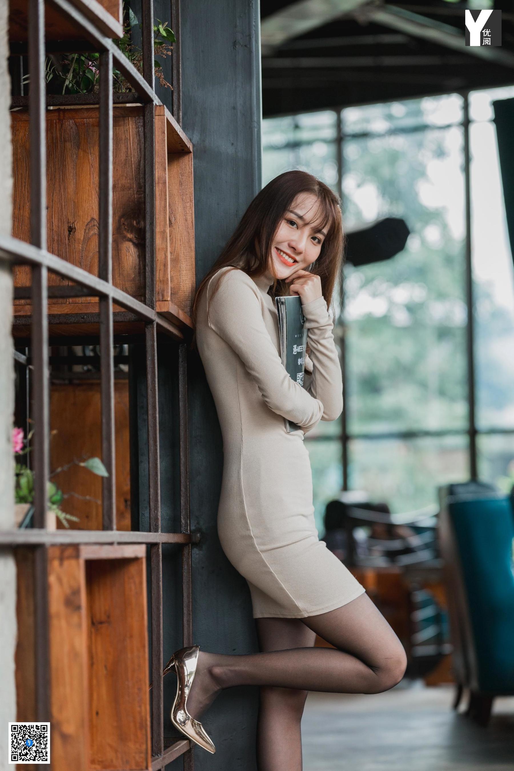 模特：婉萍《又纯又欲的黑色》-图10