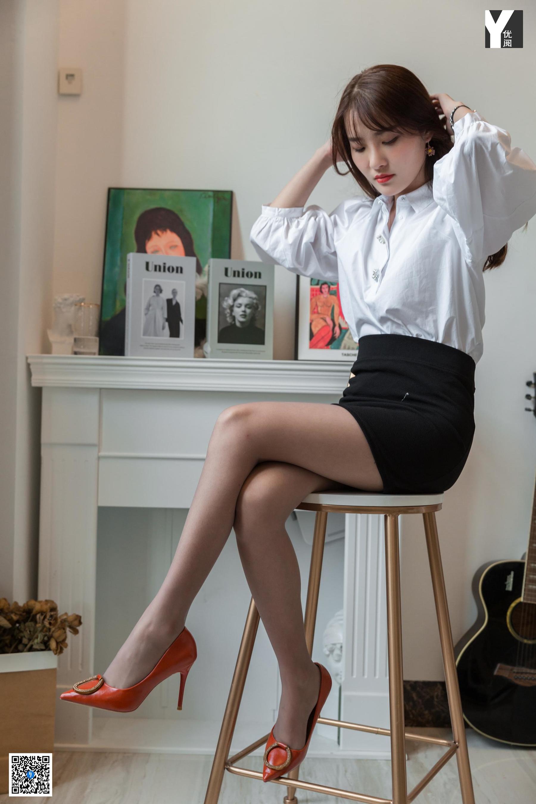 模特：婉萍《泡泡袖也性感》-图52