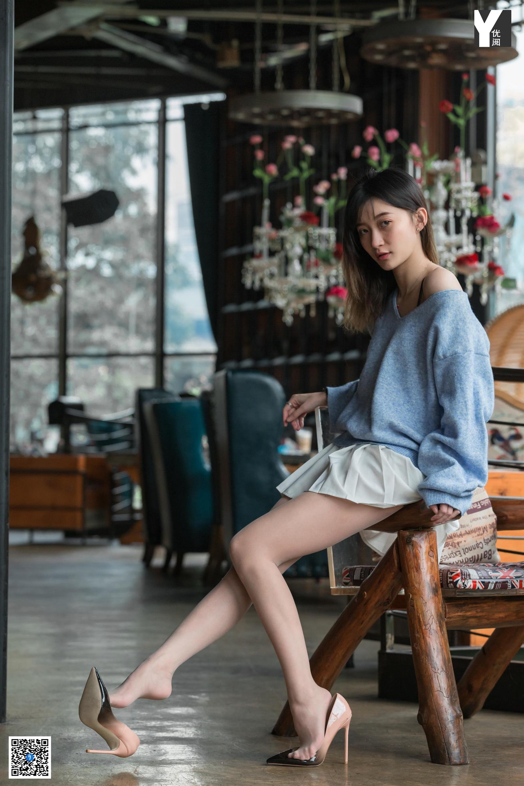 模特：秋秋《百褶裙少女》-图49