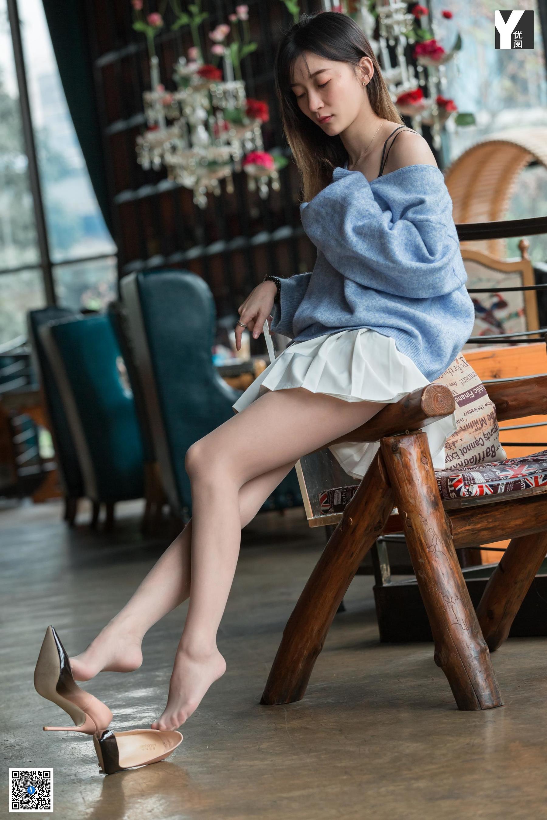 模特：秋秋《百褶裙少女》-图53