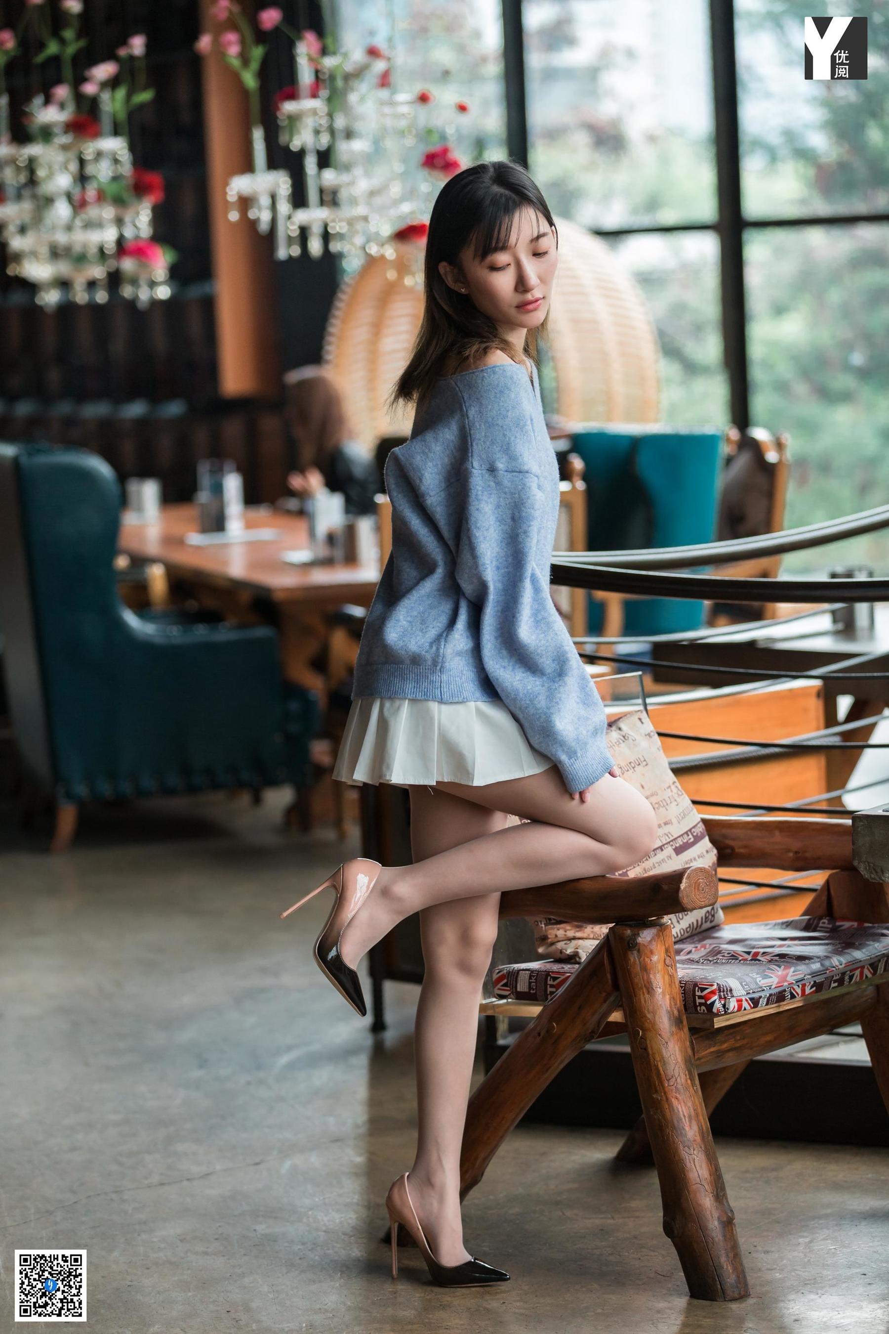模特：秋秋《百褶裙少女》-图74