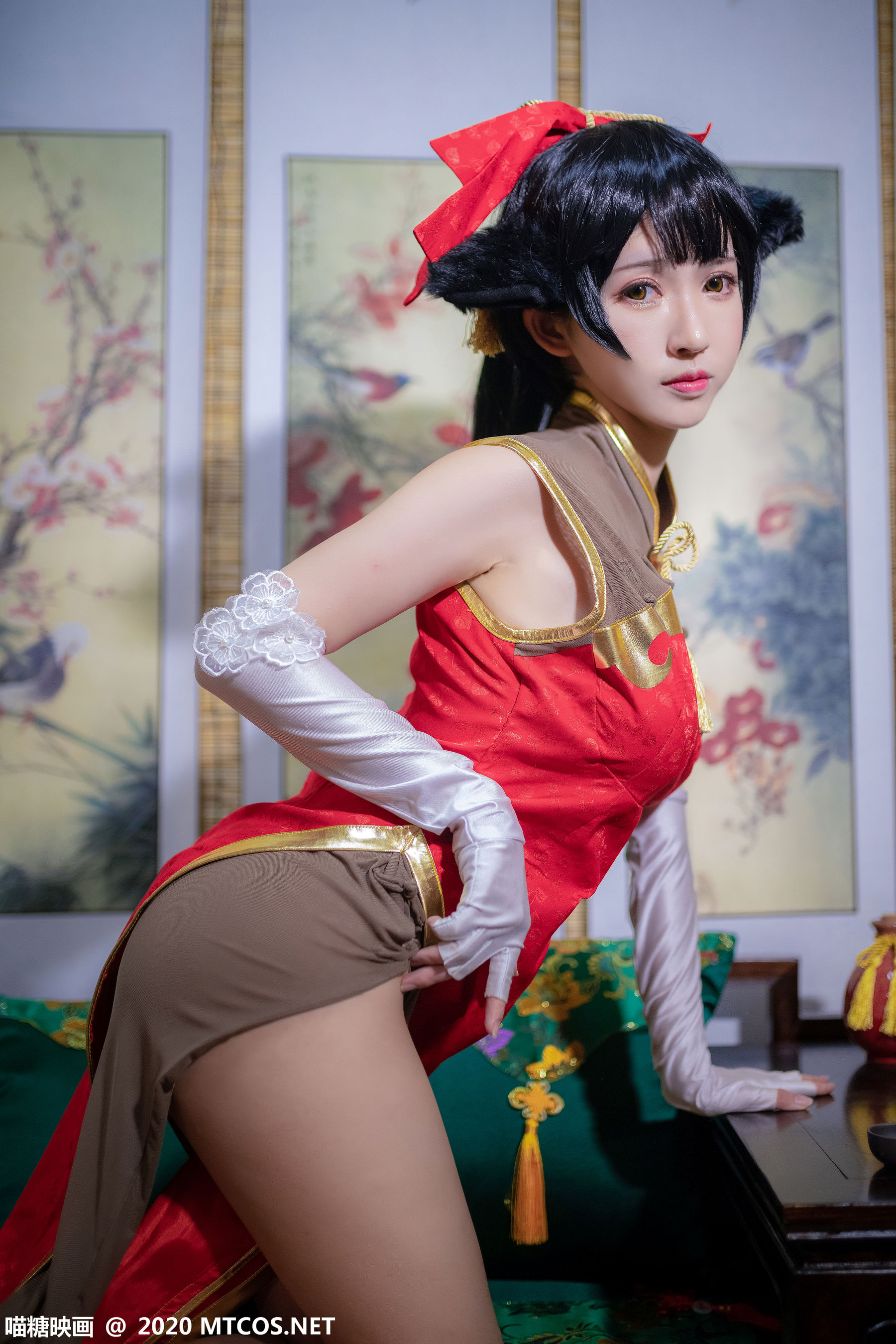 HML.015 高雄银红旗袍-图10