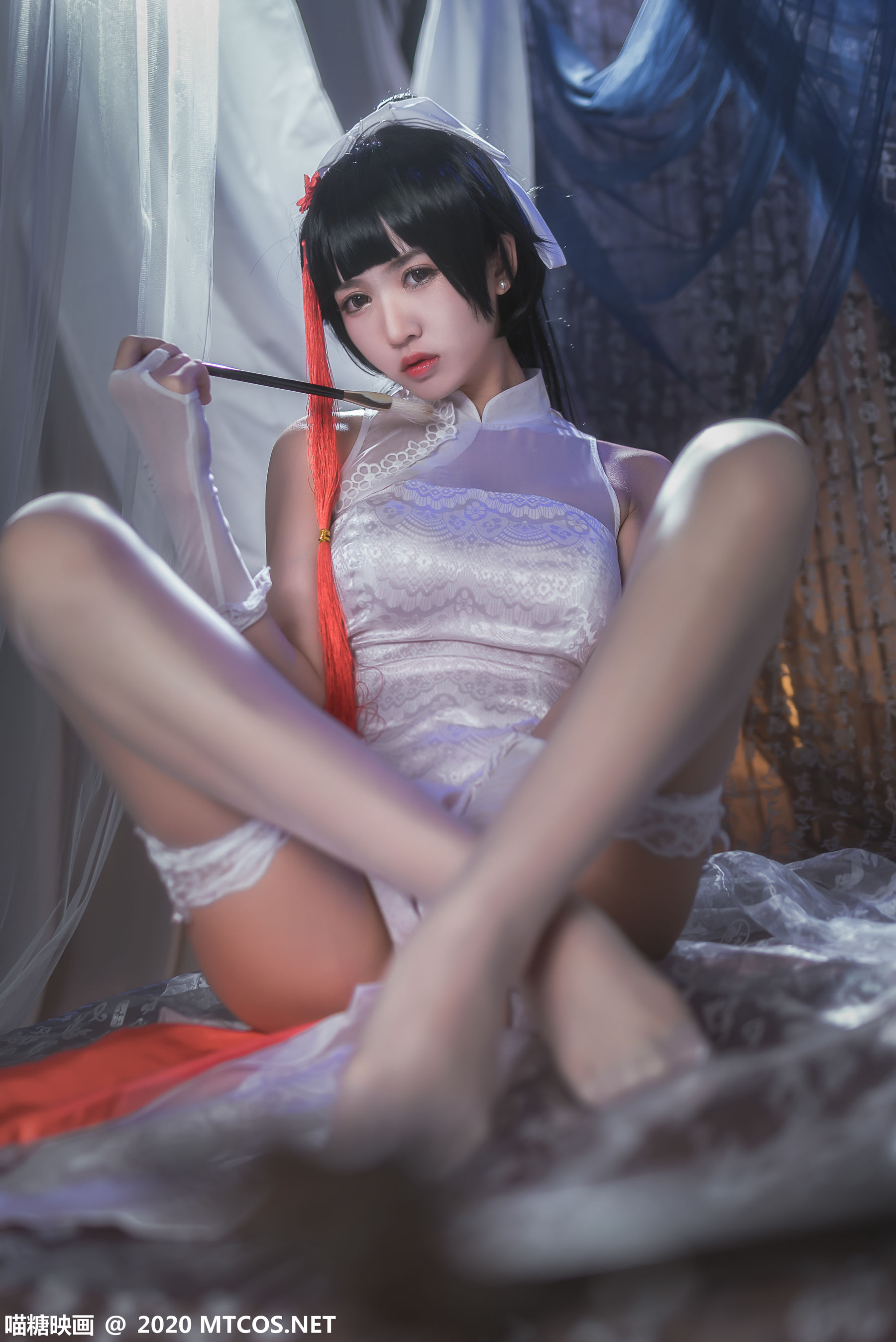 HML.015 高雄银红旗袍-图13