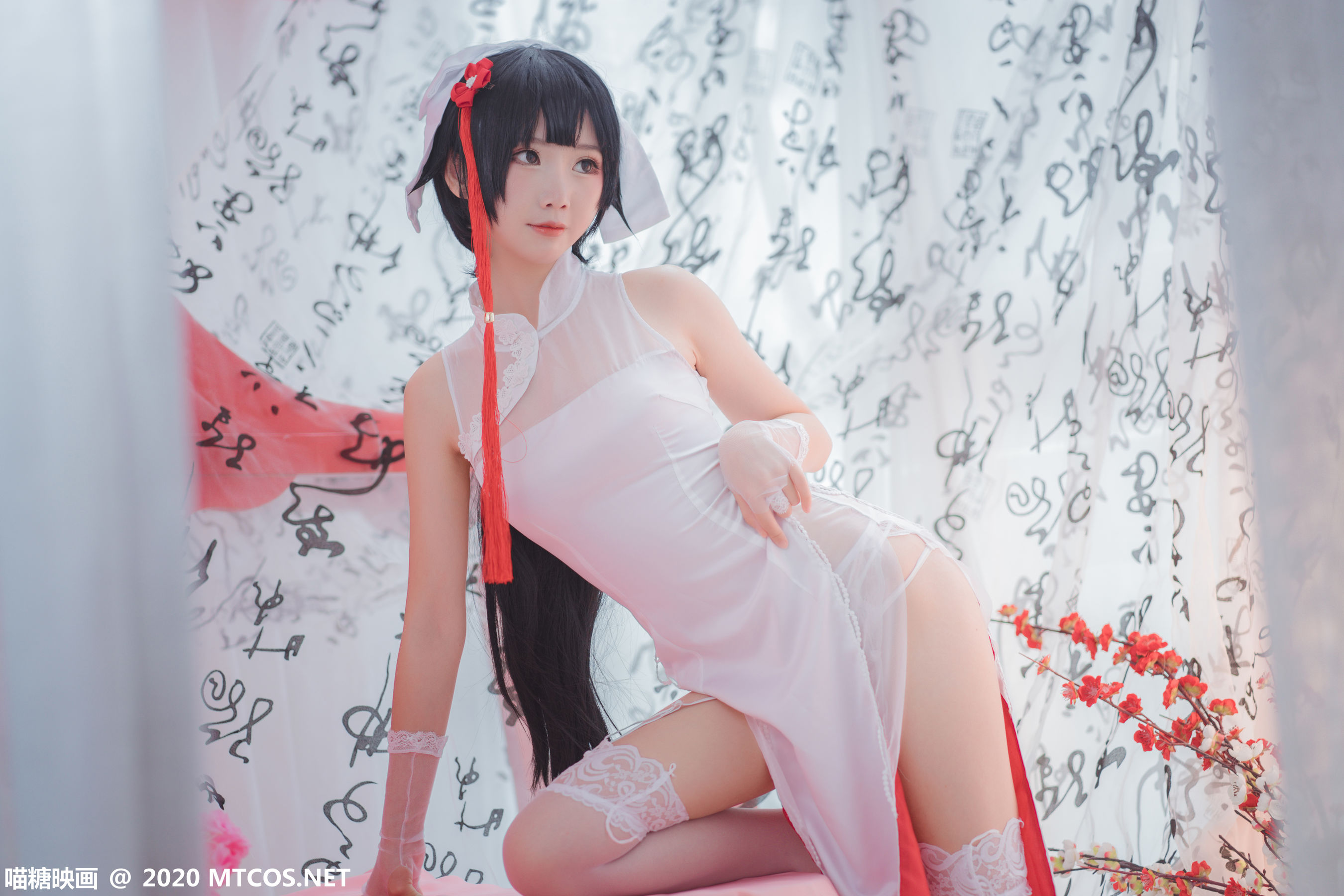HML.017 高雄白旗袍-图0