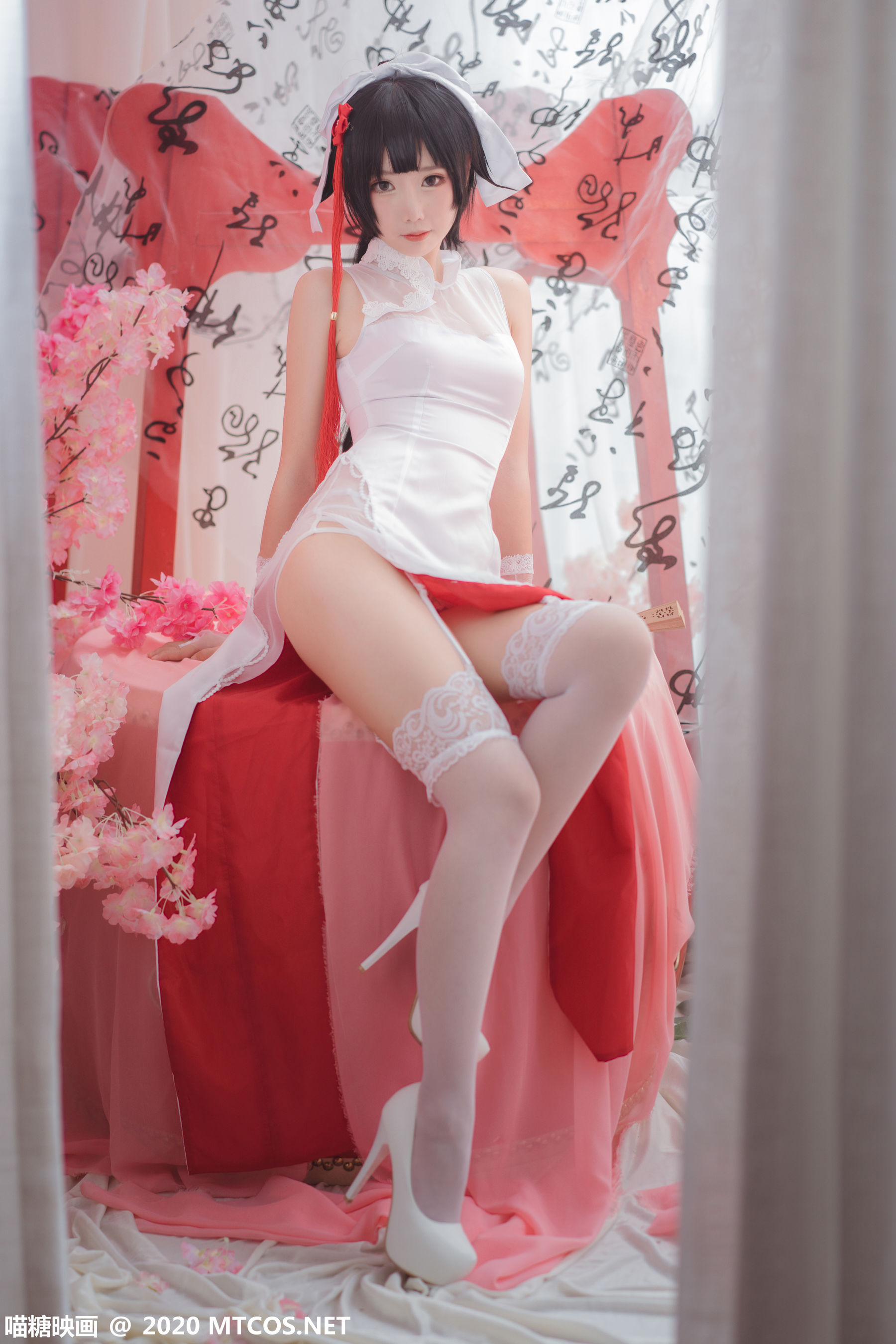 HML.017 高雄白旗袍-图9