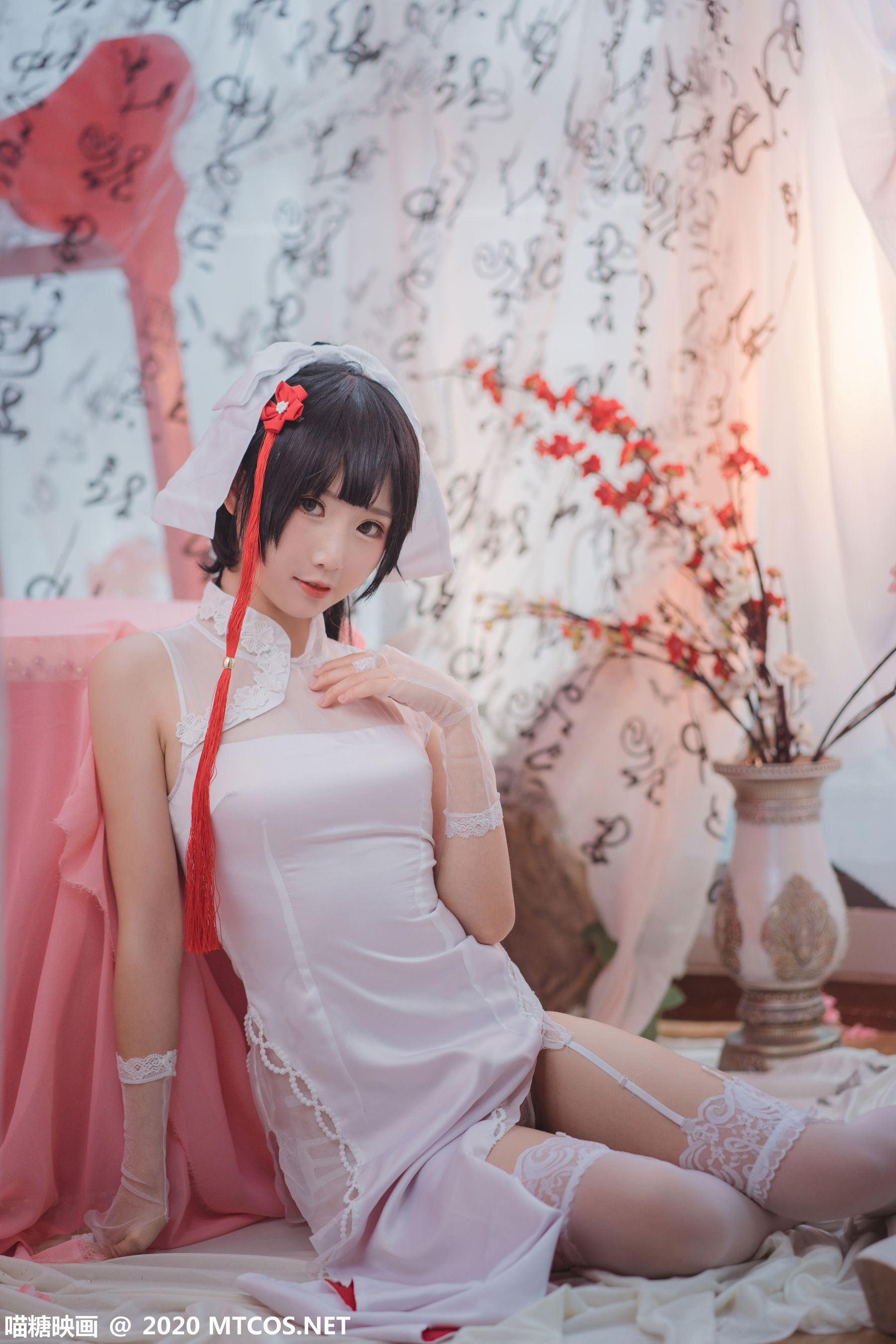 HML.017 高雄白旗袍-图2