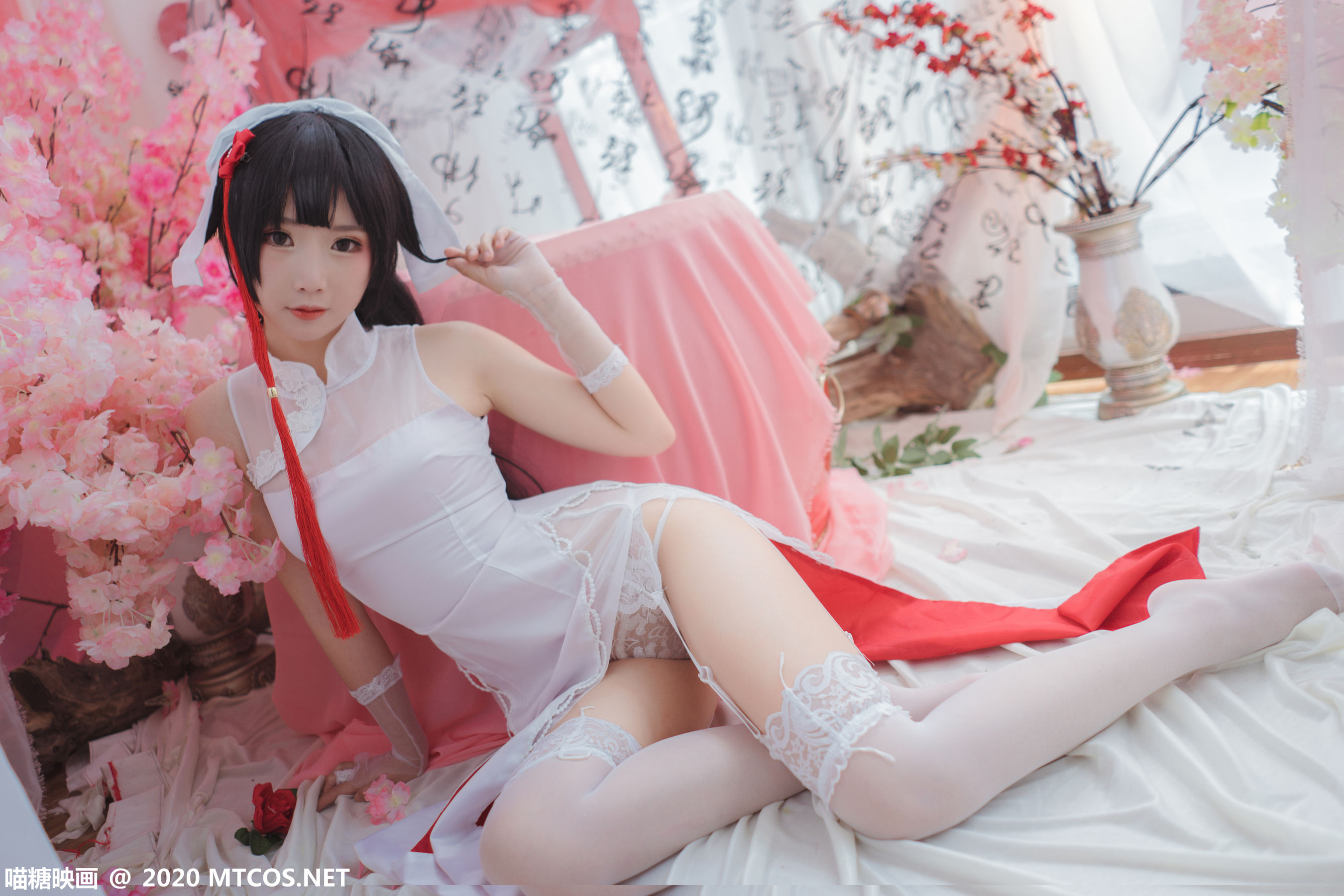 HML.017 高雄白旗袍-图4