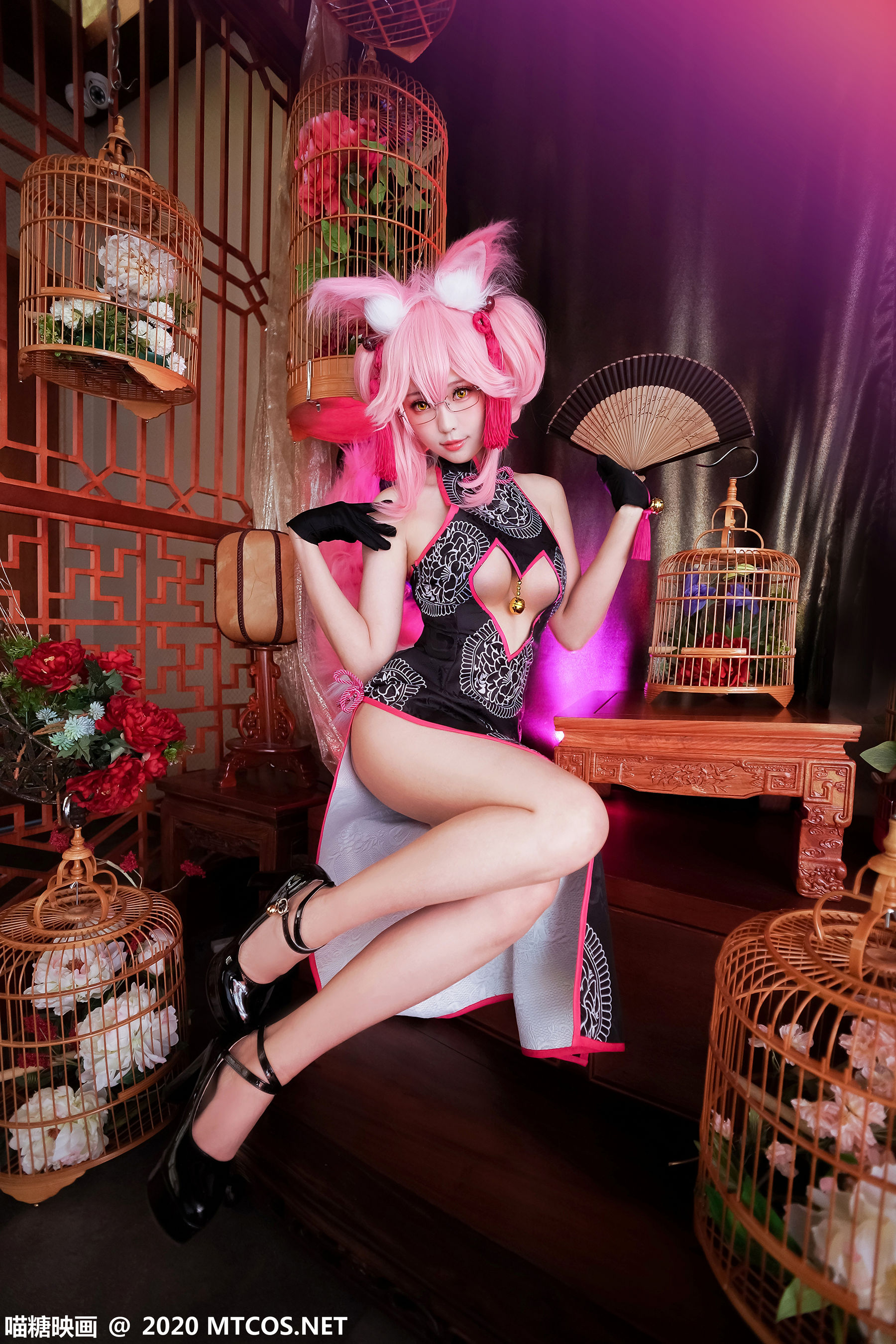 HML.024 玉藻狐旗袍-图21
