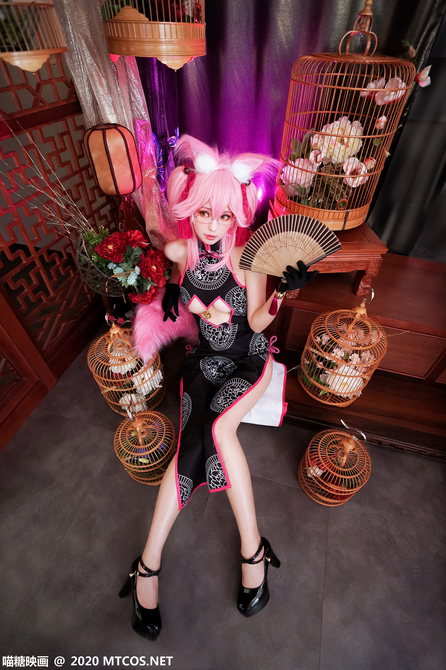 HML.024 玉藻狐旗袍-图28