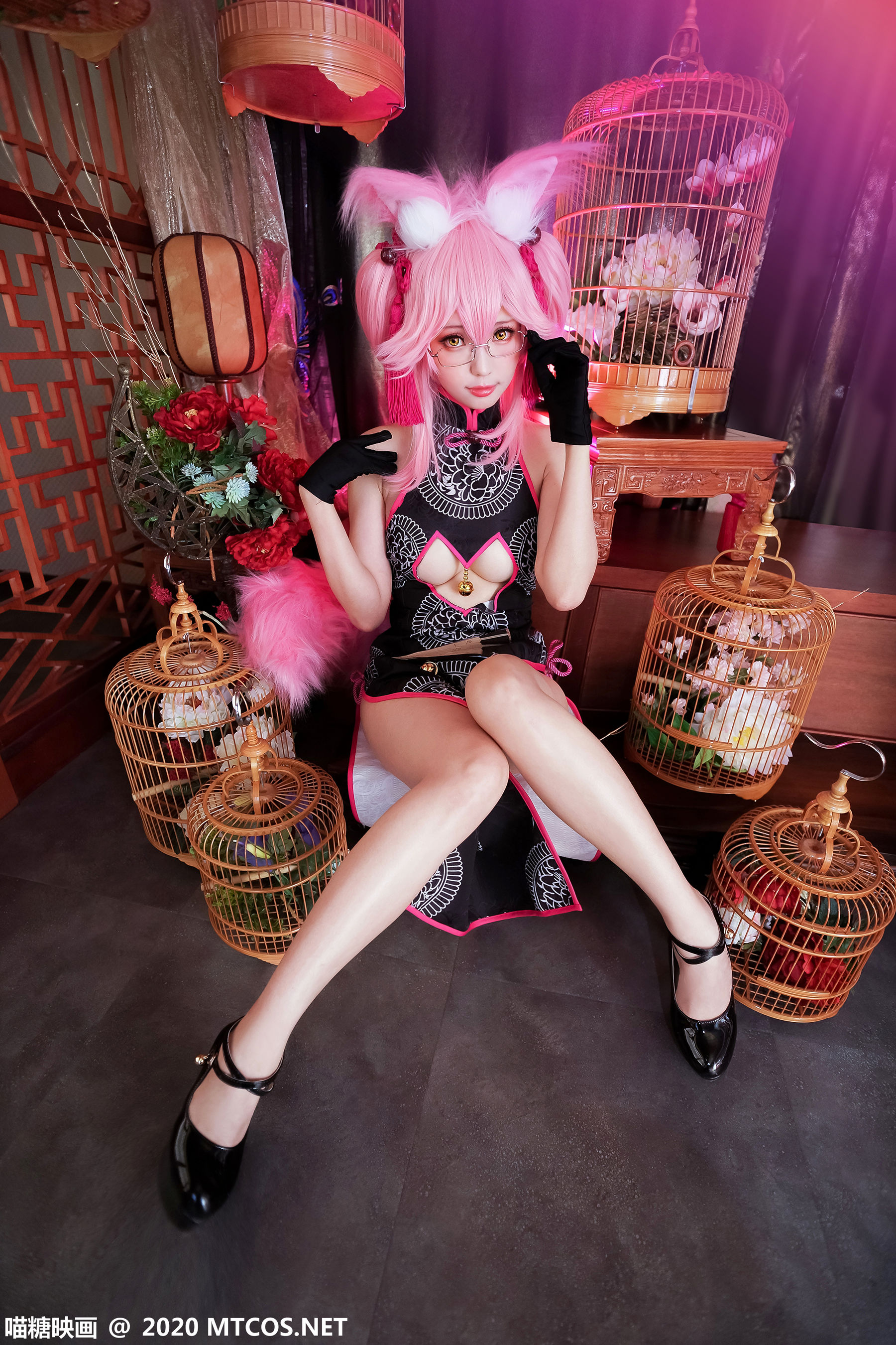 HML.024 玉藻狐旗袍-图30