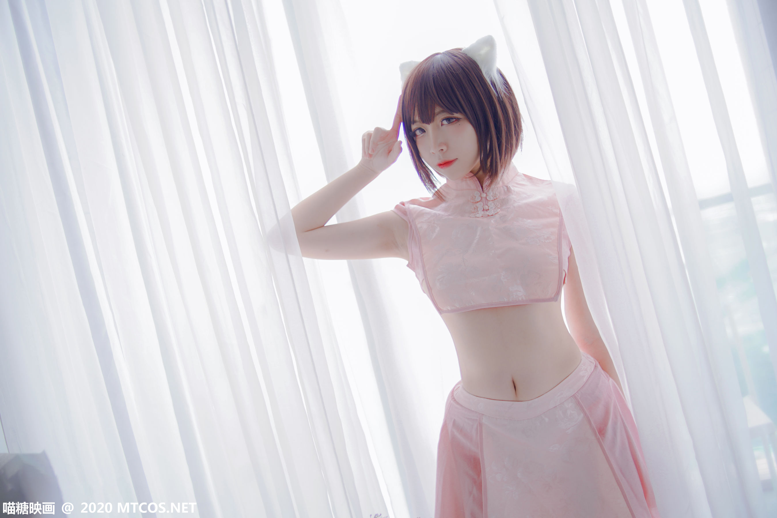 HML.026 粉系旗袍-图15
