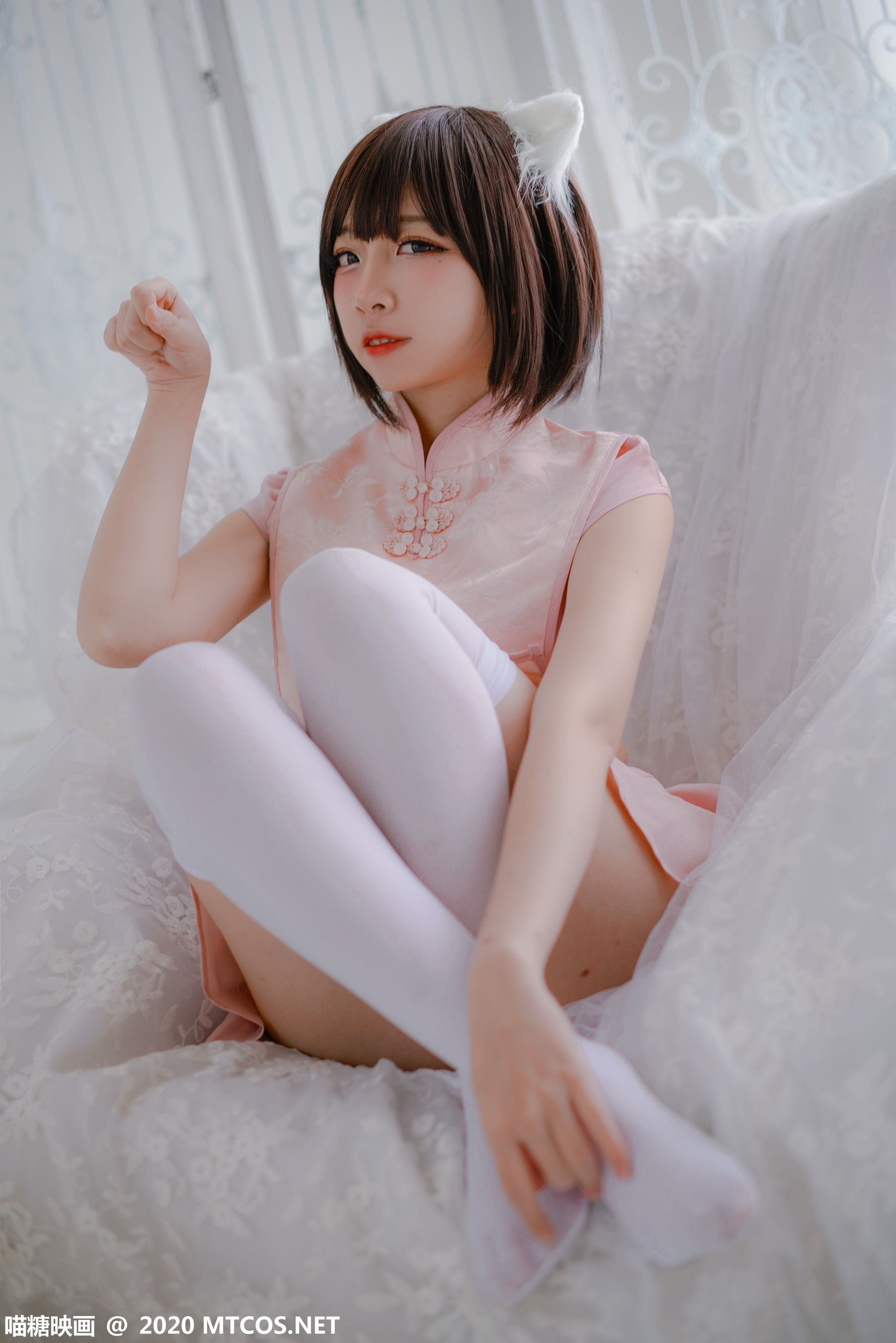 HML.026 粉系旗袍-图3