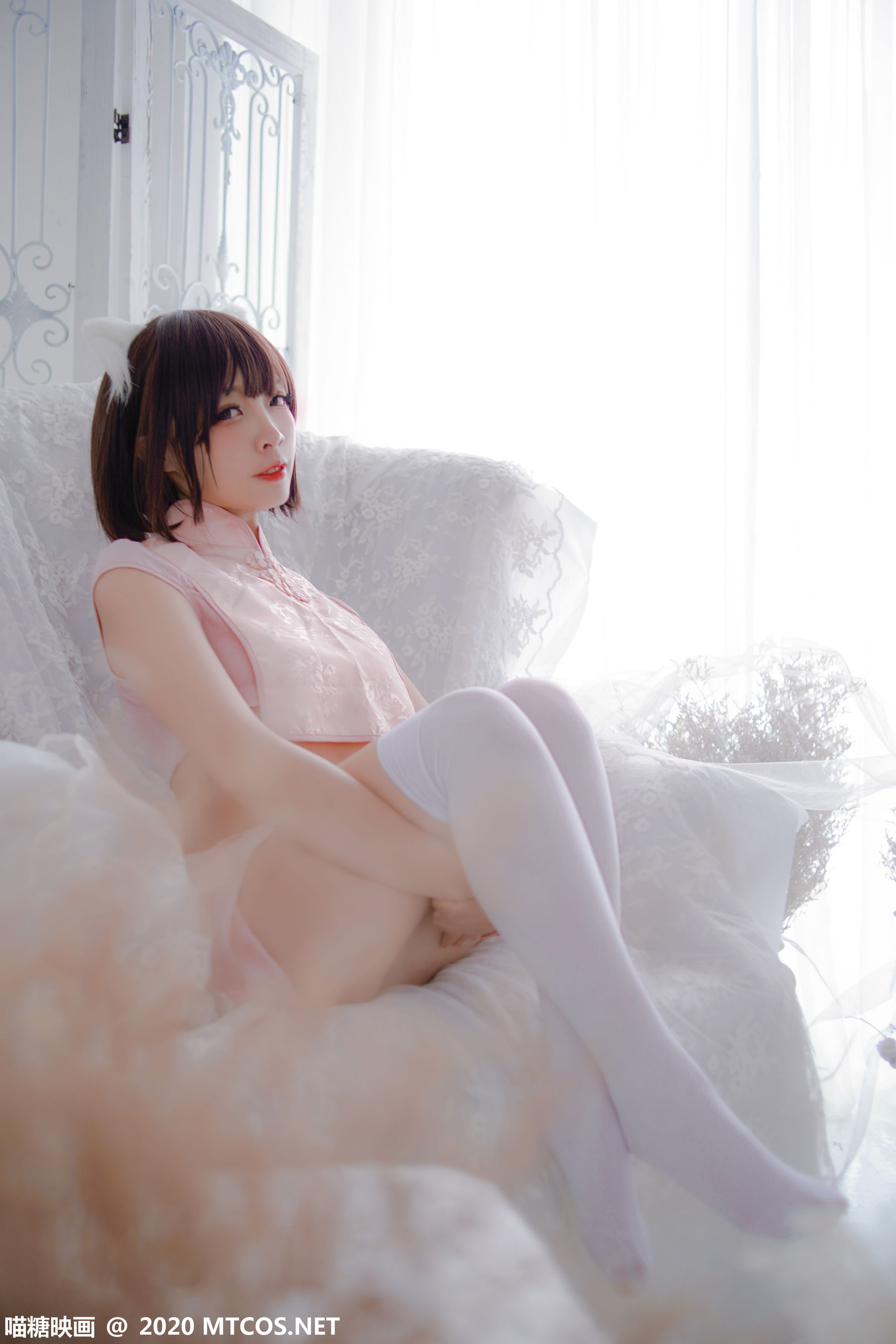 HML.026 粉系旗袍-图4