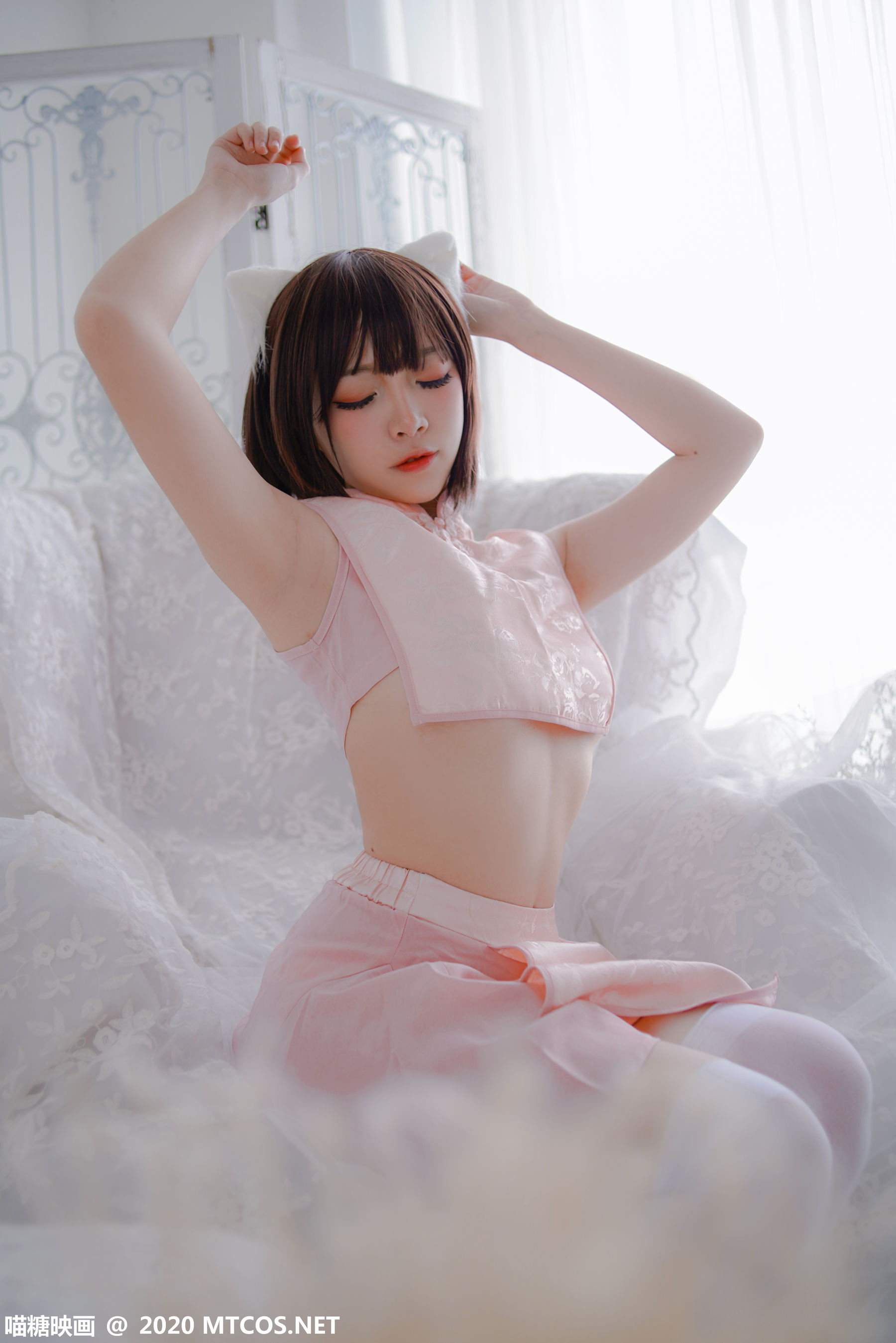 HML.026 粉系旗袍-图8