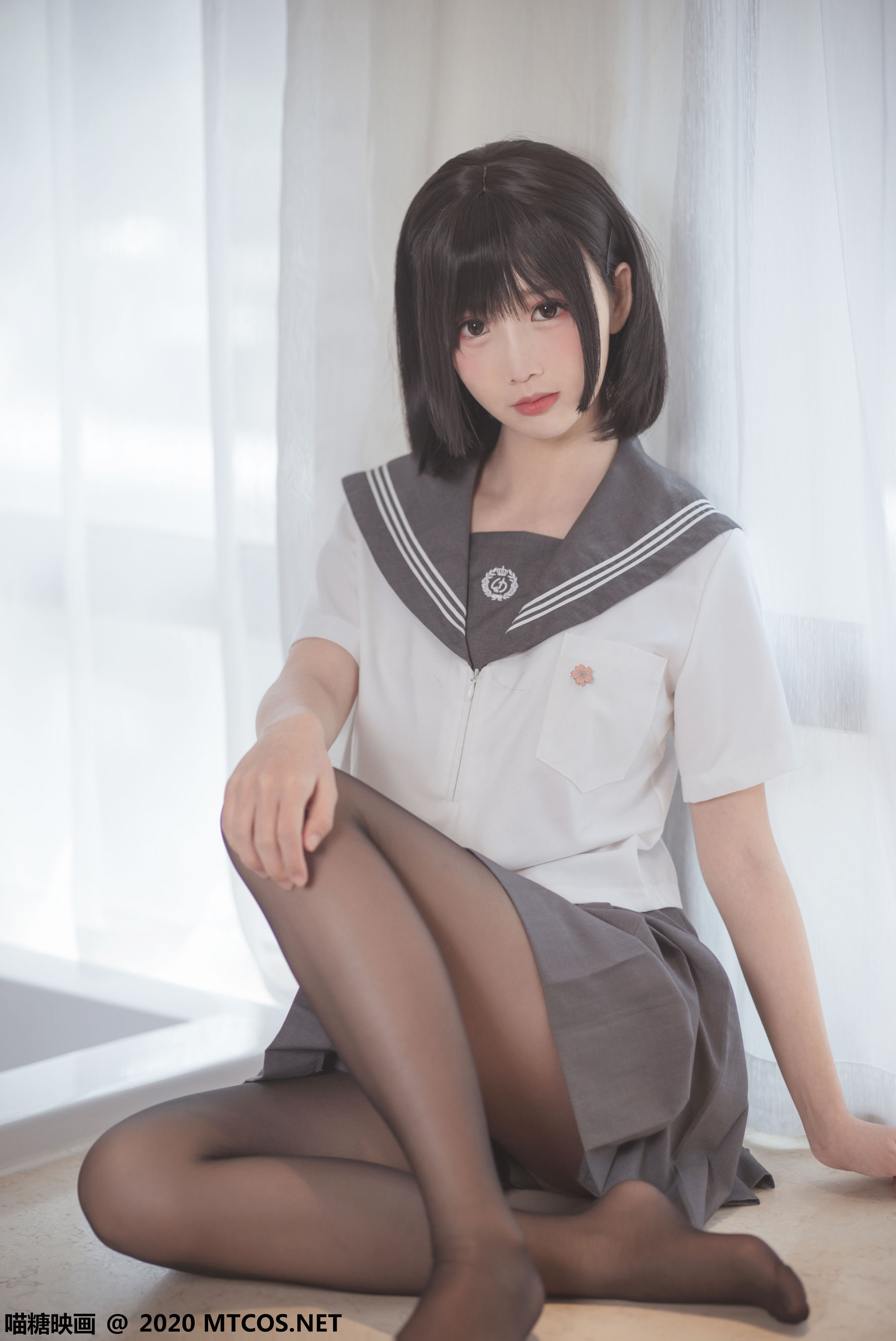 JKL.017 黑丝JK制服-图0