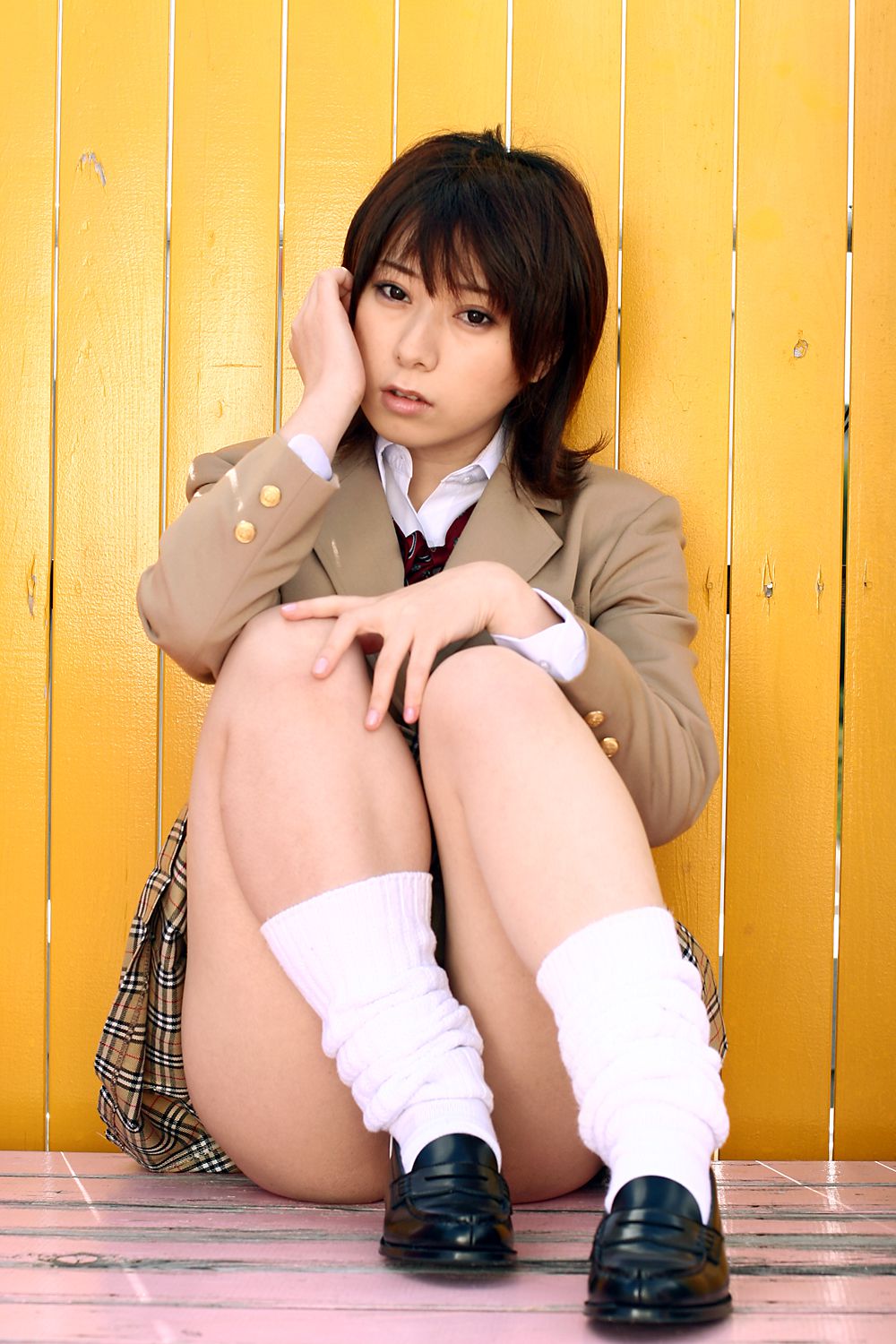 NO.376 Misato Morihara 森原みさと 制服美少女天国-图5