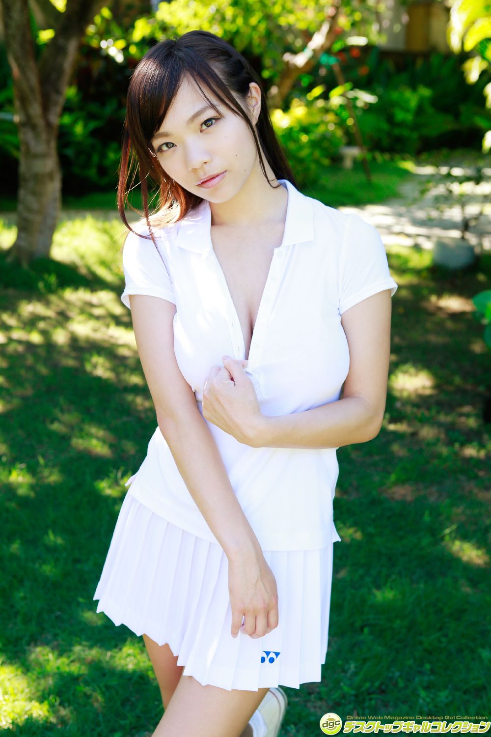 鷹羽澪 『バスト９９cm迫力満点のＩカップグラドル！』-图6