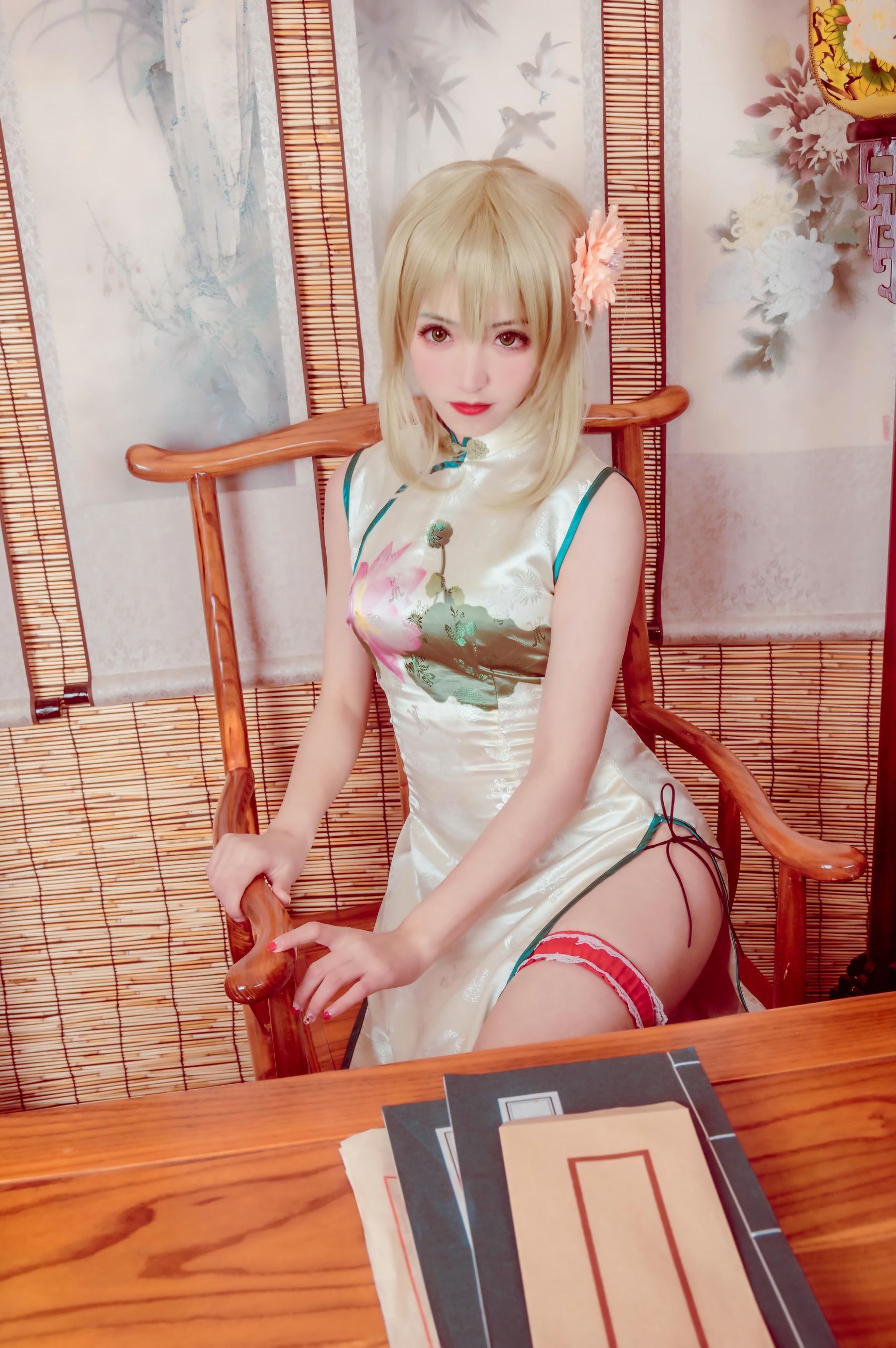 Coser__KETTOE - V家 GUMI 旗袍-图0