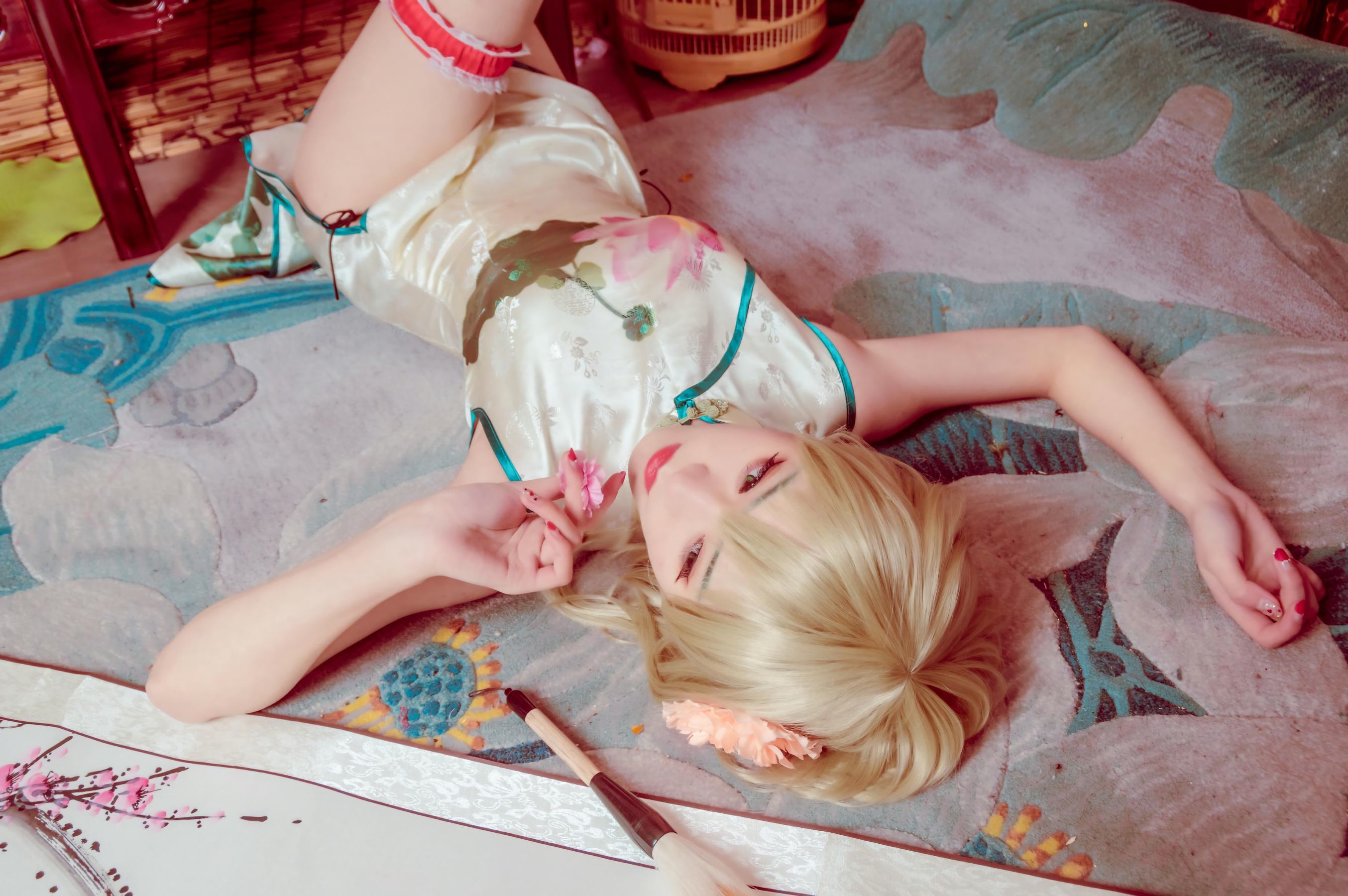 Coser__KETTOE - V家 GUMI 旗袍-图1