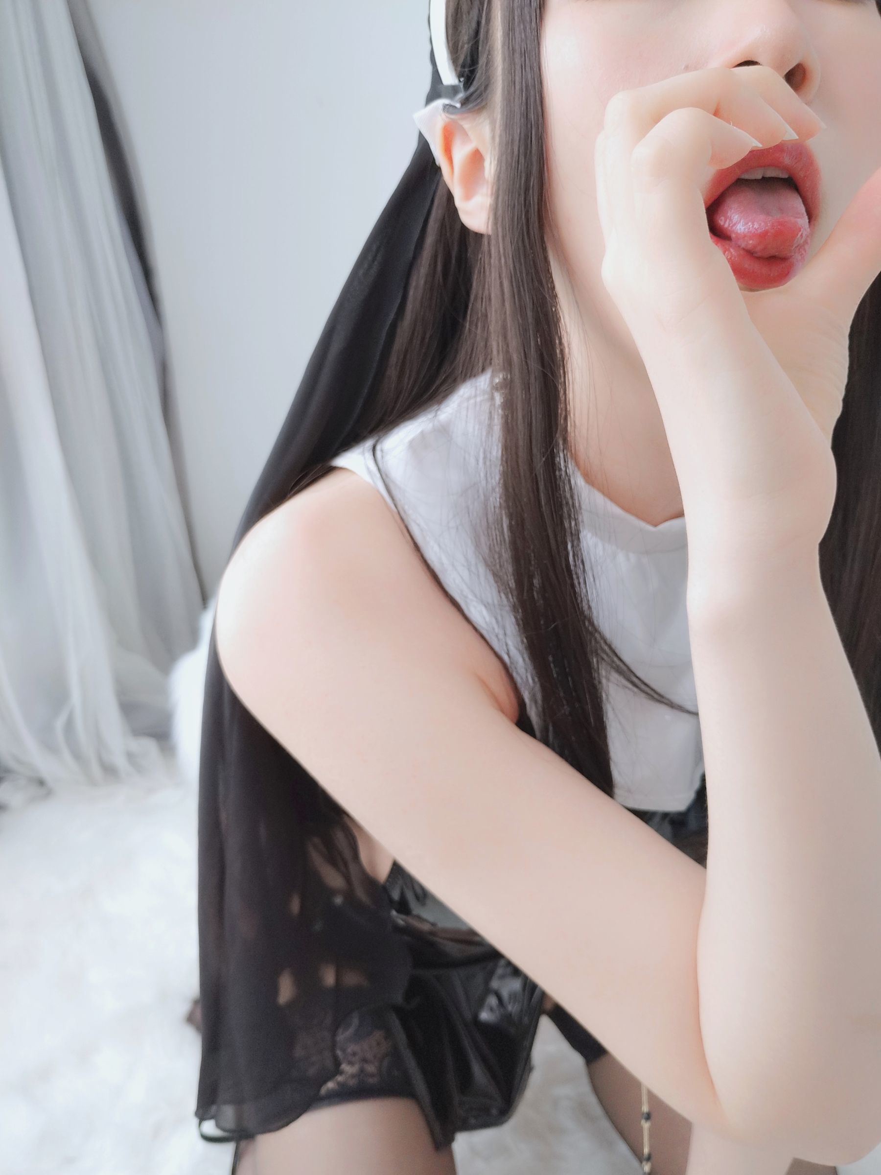Coser小姐姐白银 - 皮衣修女-图14
